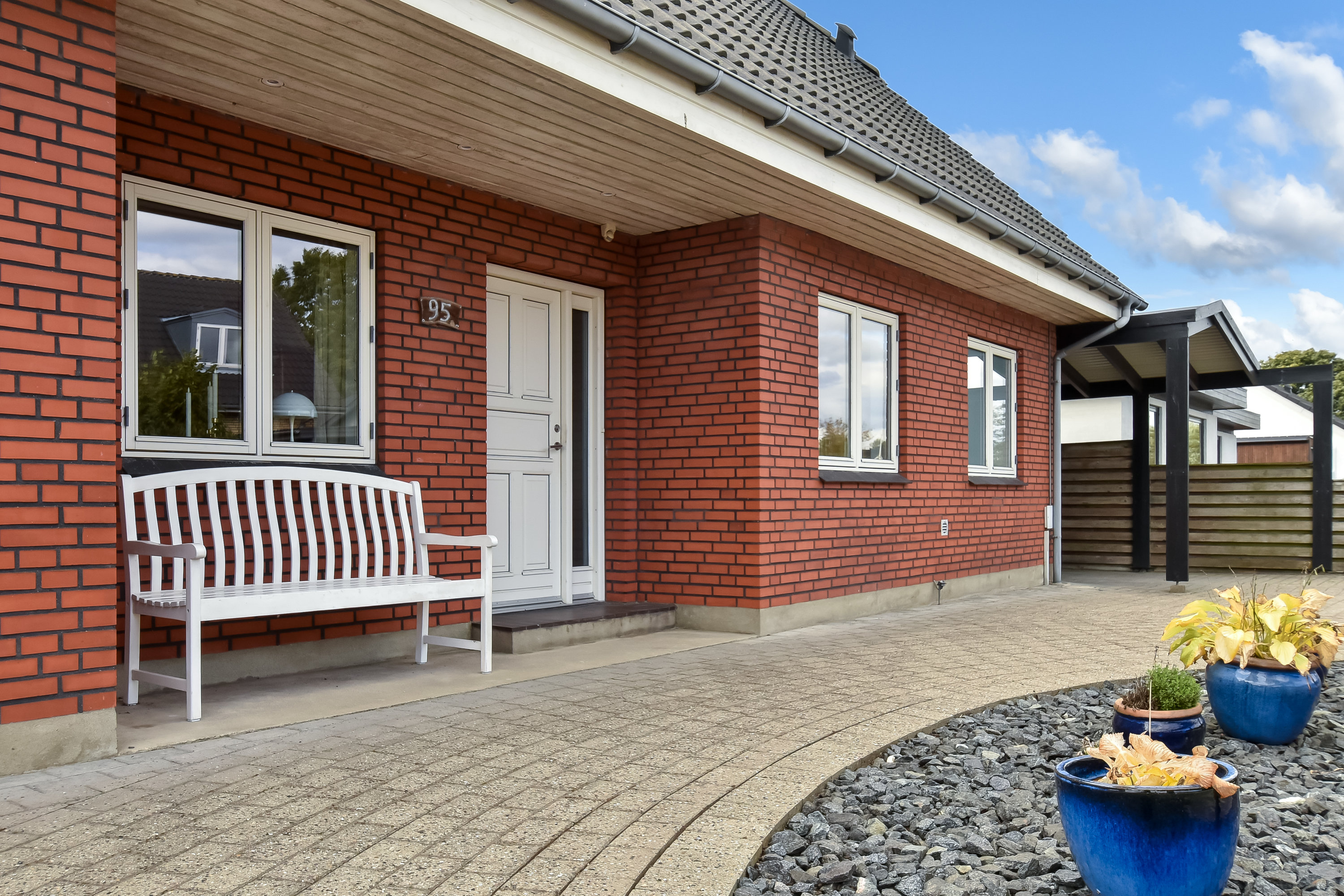 Fremhævet indgang billede i fuldskærmstilstand. Billede af Bytoften 95, Tjørring, 7400 Herning