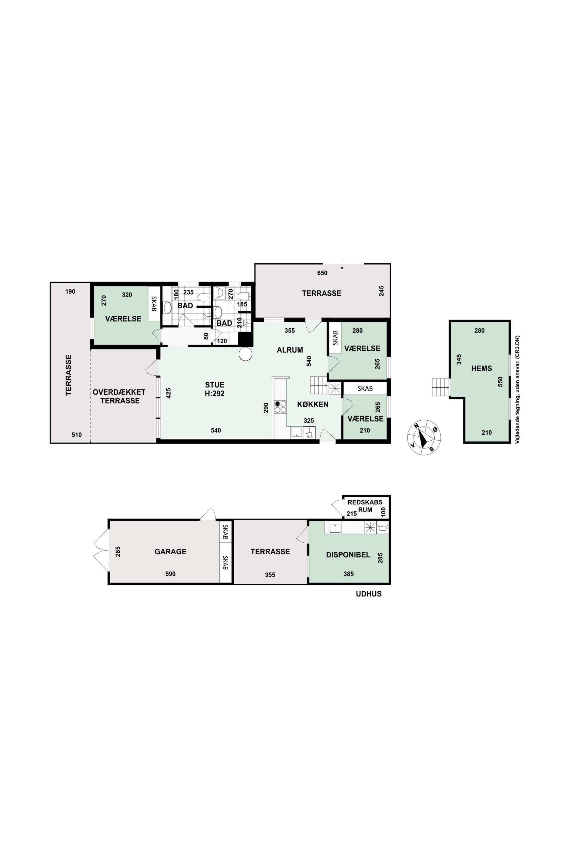 Plantegninger billede af Syrenvej 12, 3100 Hornbæk