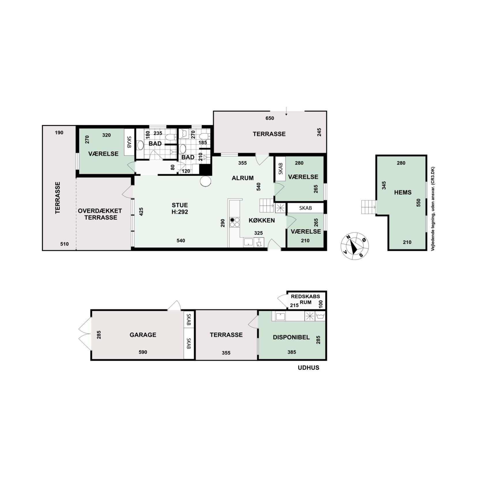 Plantegninger billede af Syrenvej 12, 3100 Hornbæk