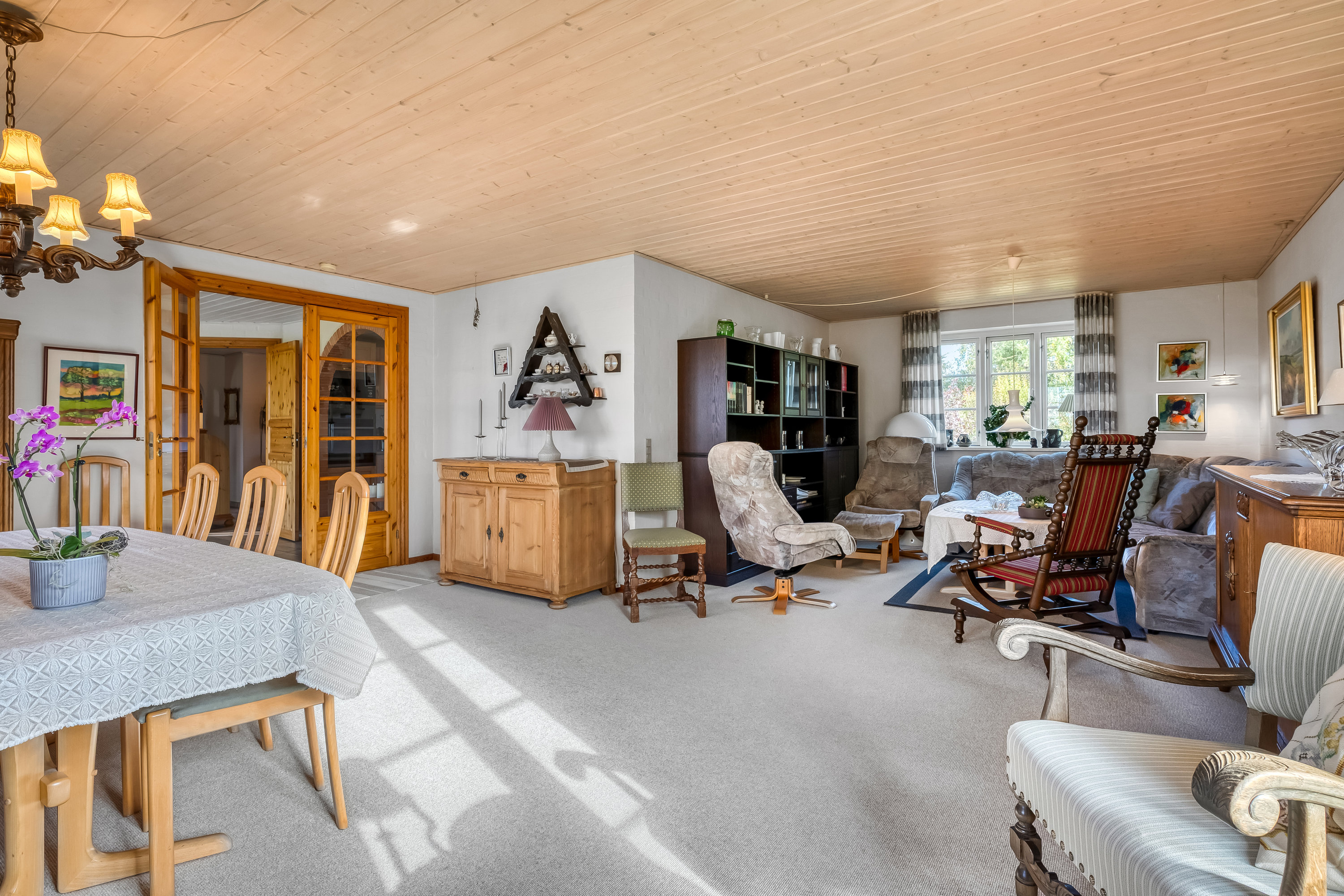 Fremhævet stue billede i fuldskærmstilstand. Billede af Gudumvej 73, Gudum, 7620 Lemvig