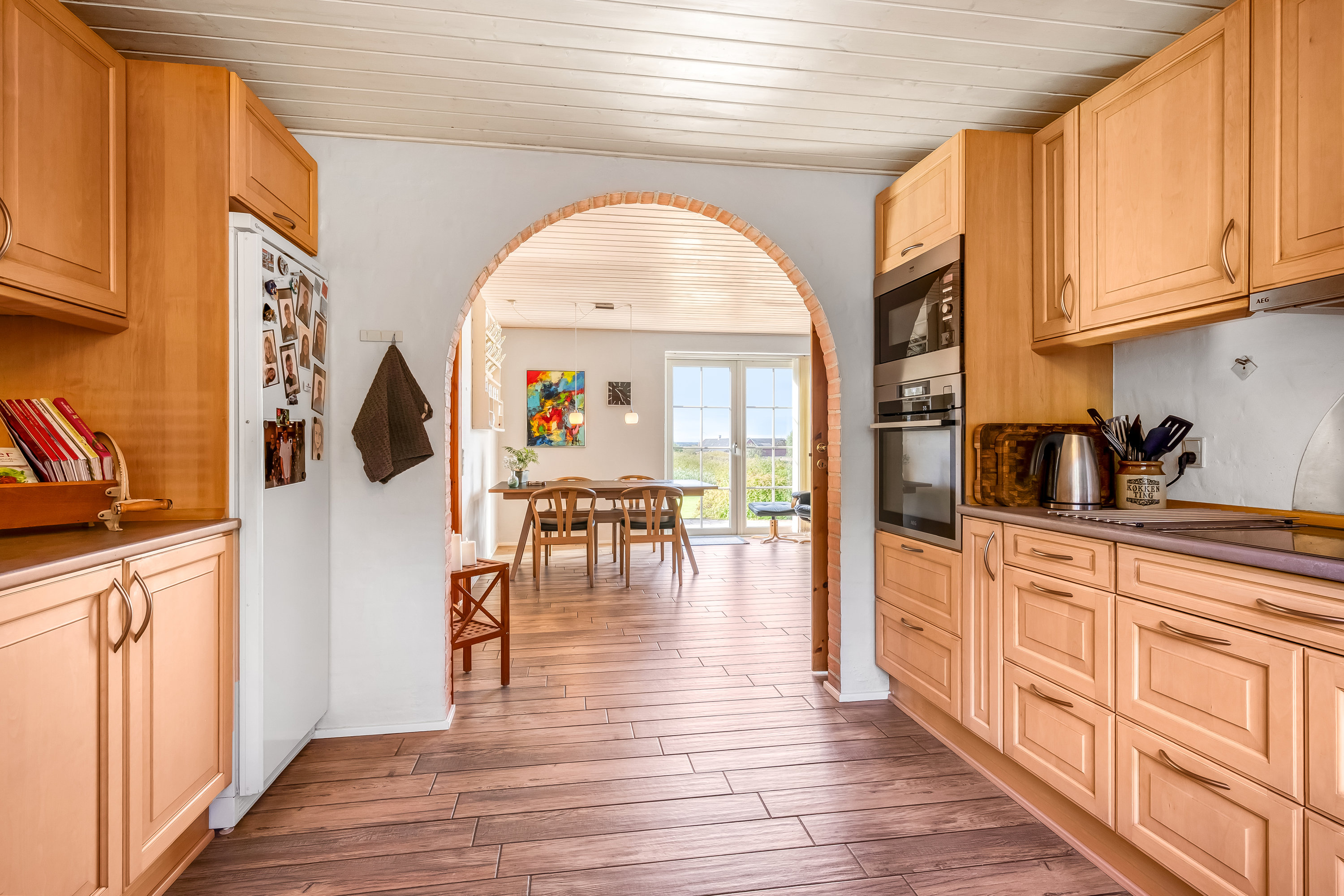 Fremhævet køkken alrum billede i fuldskærmstilstand. Billede af Gudumvej 73, Gudum, 7620 Lemvig