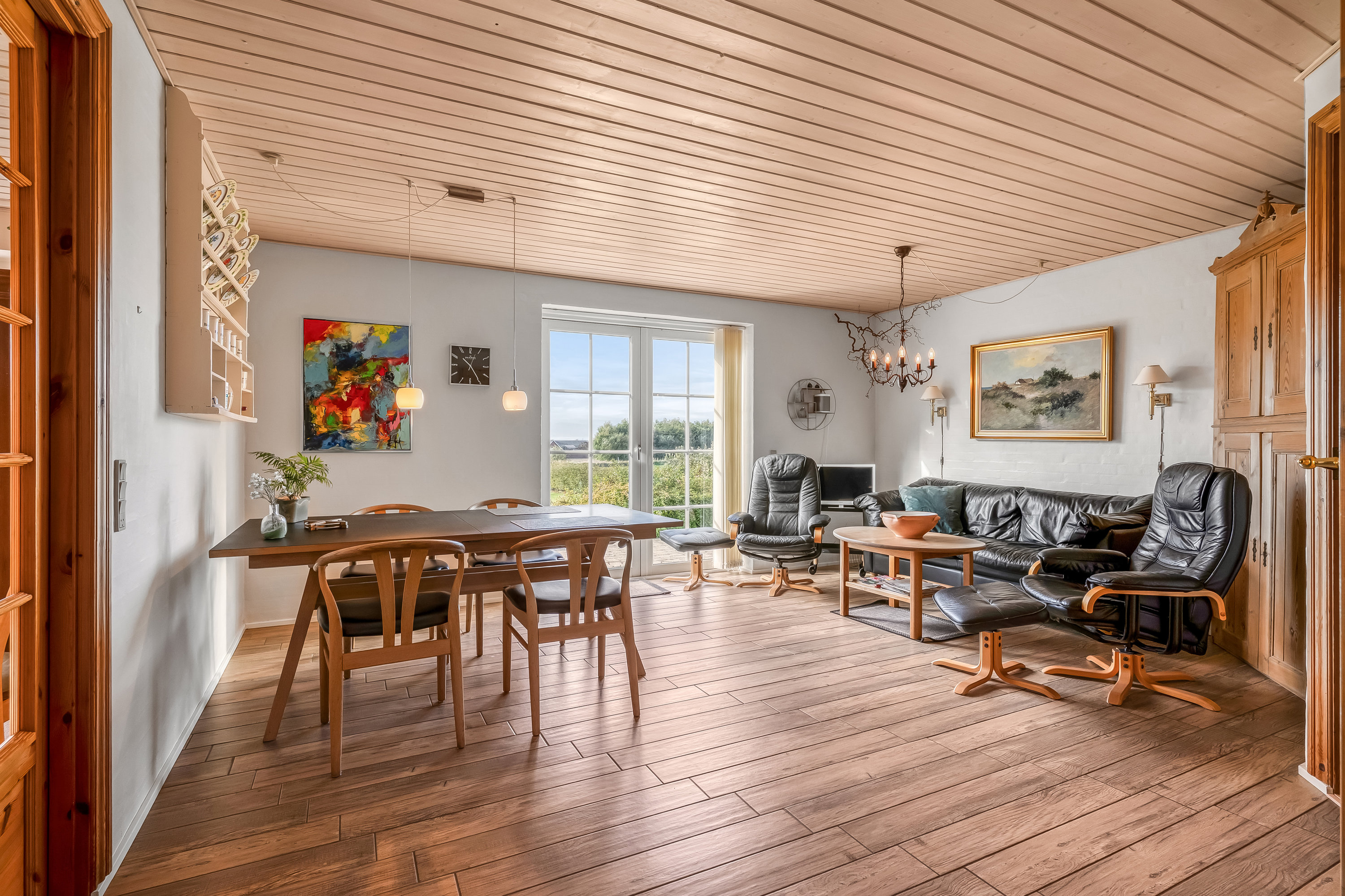 Fremhævet køkken alrum billede i fuldskærmstilstand. Billede af Gudumvej 73, Gudum, 7620 Lemvig