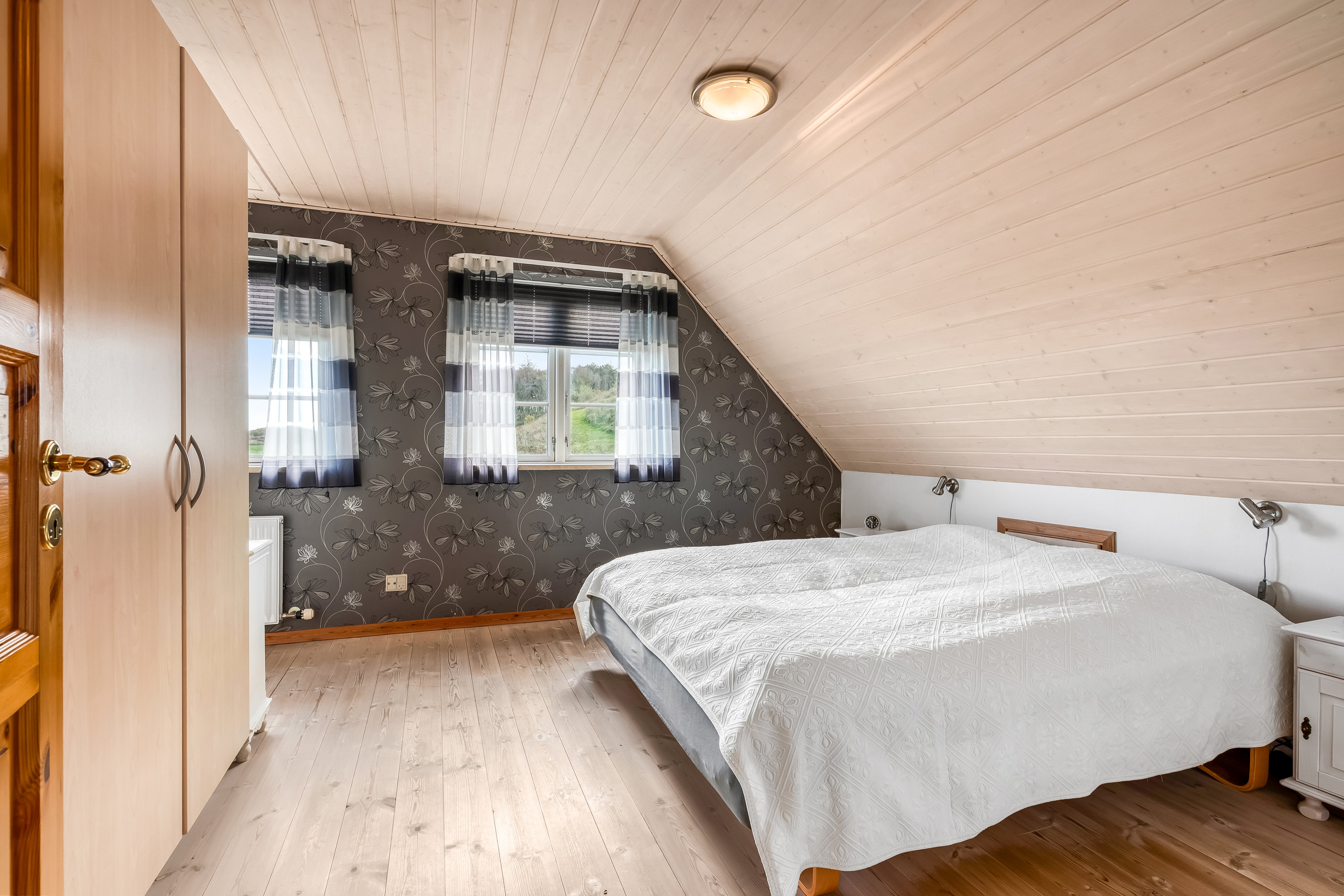 Fremhævet soveværelse billede i fuldskærmstilstand. Billede af Gudumvej 73, Gudum, 7620 Lemvig