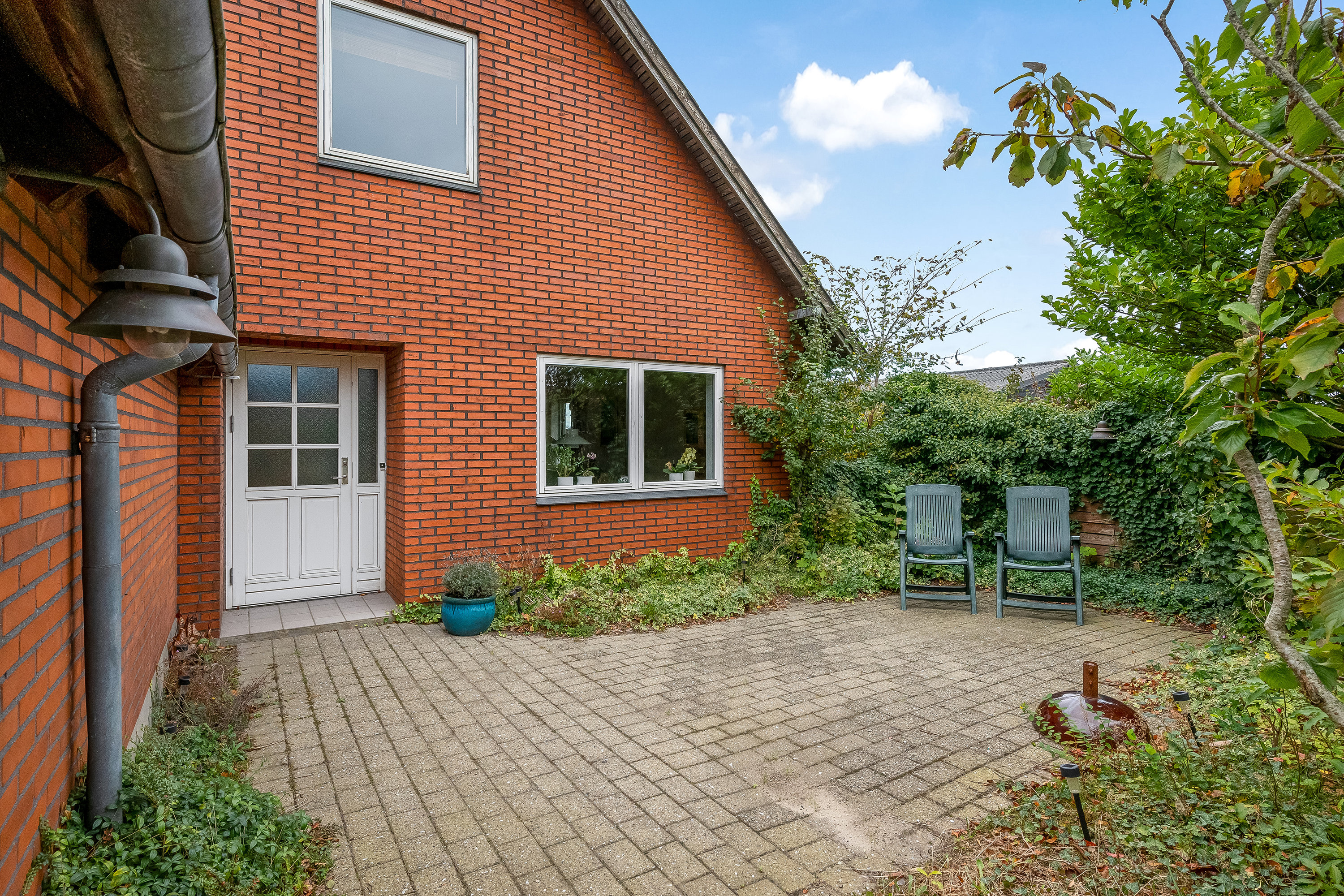 Fremhævet terrasse billede i fuldskærmstilstand. Billede af Grønningen 21, 7620 Lemvig