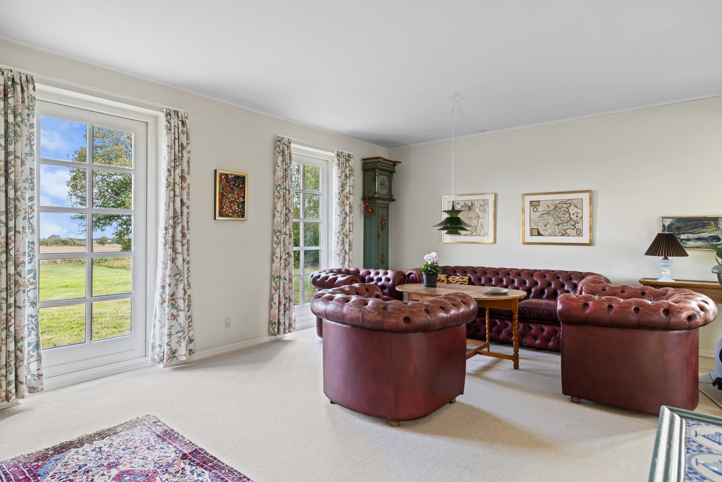 Fremhævet stue billede i fuldskærmstilstand. Billede af Bjernevej 76, 5600 Faaborg