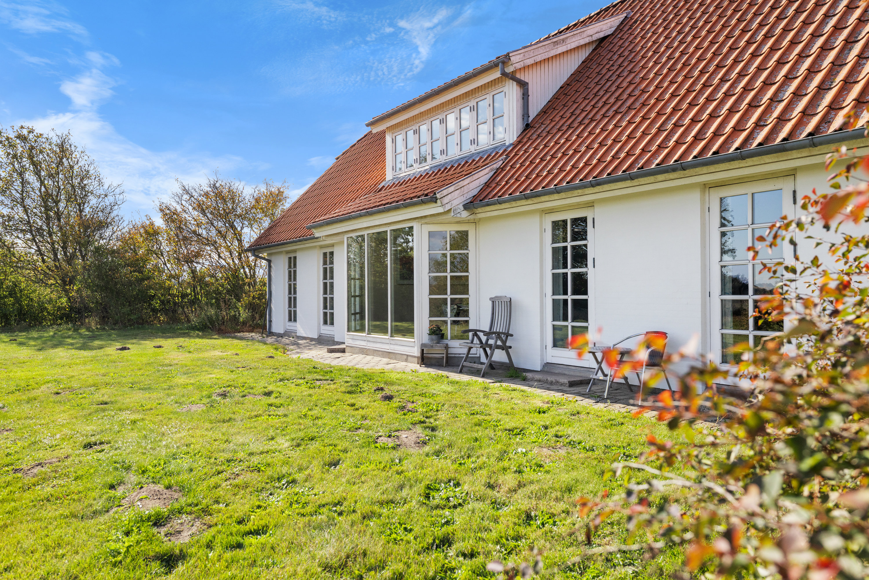 Fremhævet facade billede i fuldskærmstilstand. Billede af Bjernevej 76, 5600 Faaborg