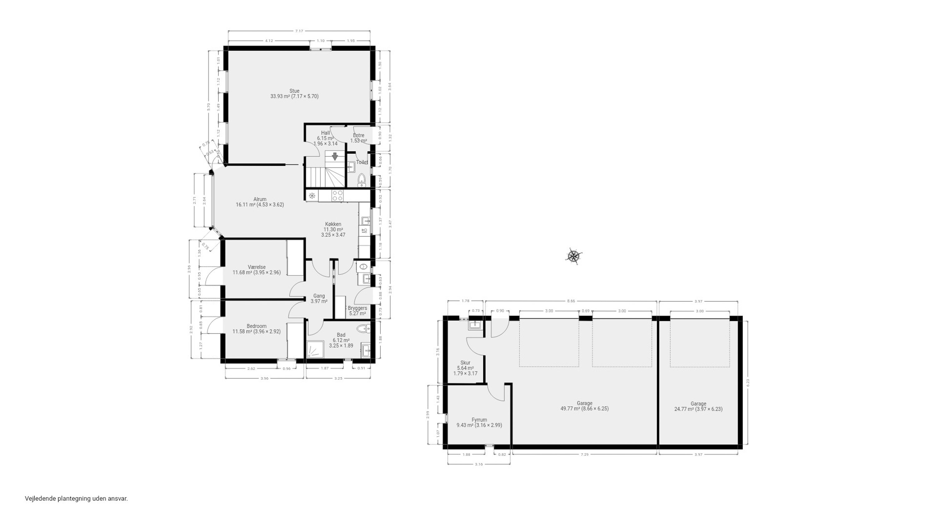 Plantegninger billede af Bjernevej 76, 5600 Faaborg