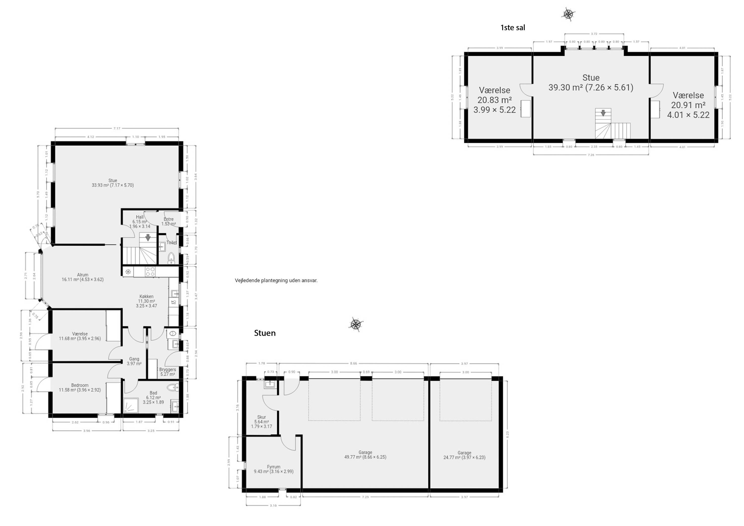 Plantegninger billede af Bjernevej 76, 5600 Faaborg