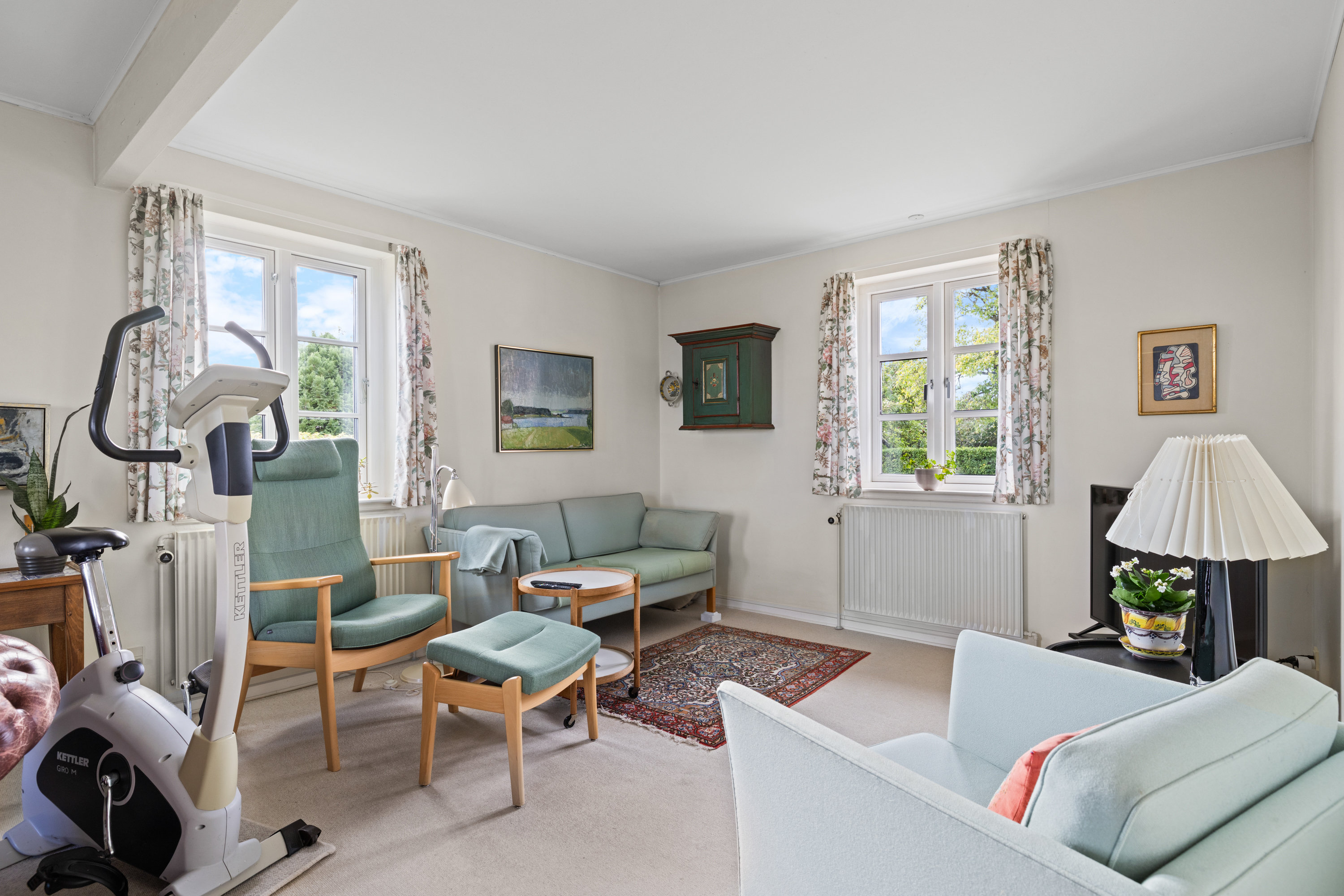 Fremhævet stue billede i fuldskærmstilstand. Billede af Bjernevej 76, 5600 Faaborg