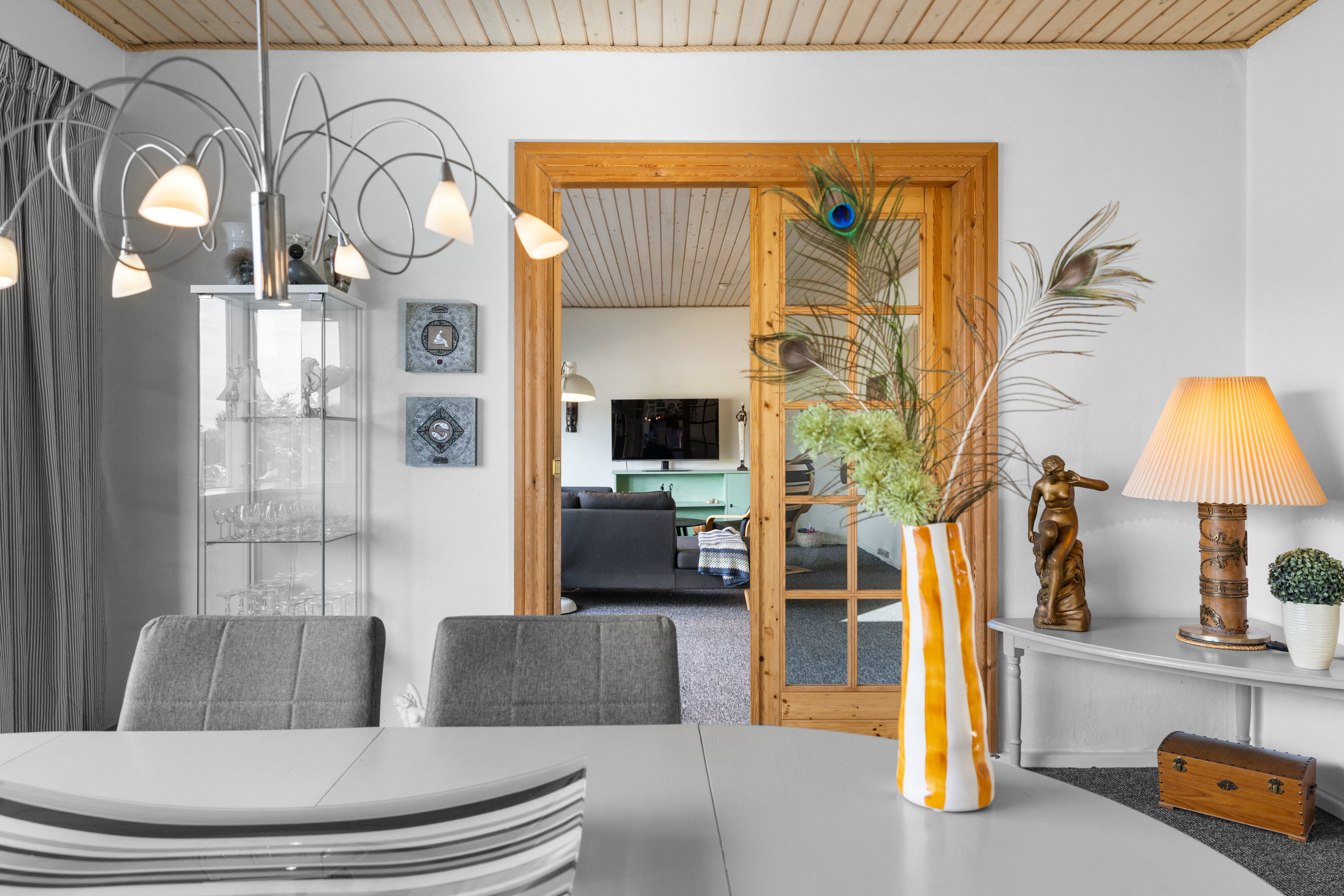 Fremhævet stue billede i fuldskærmstilstand. Billede af Bygaden 57, Håstrup, 5600 Faaborg