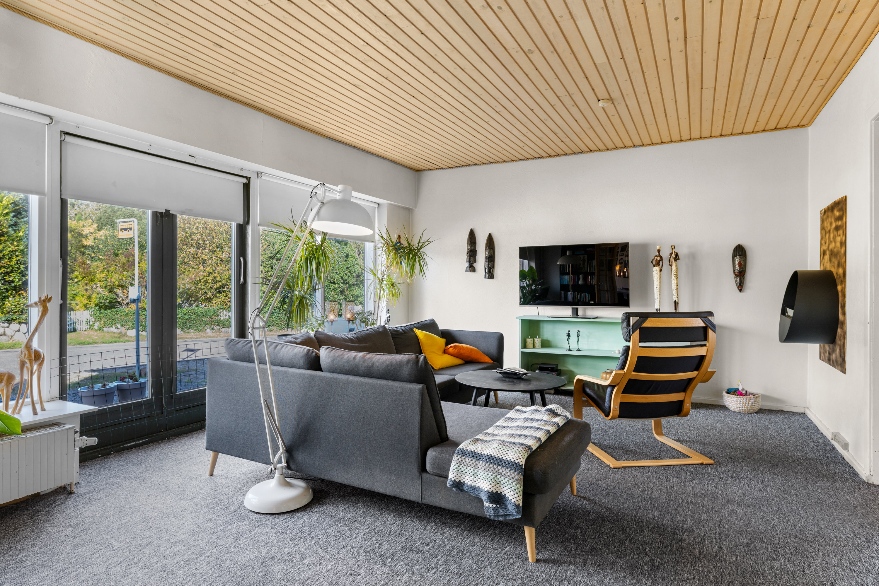 Fremhævet stue billede i fuldskærmstilstand. Billede af Bygaden 57, Håstrup, 5600 Faaborg