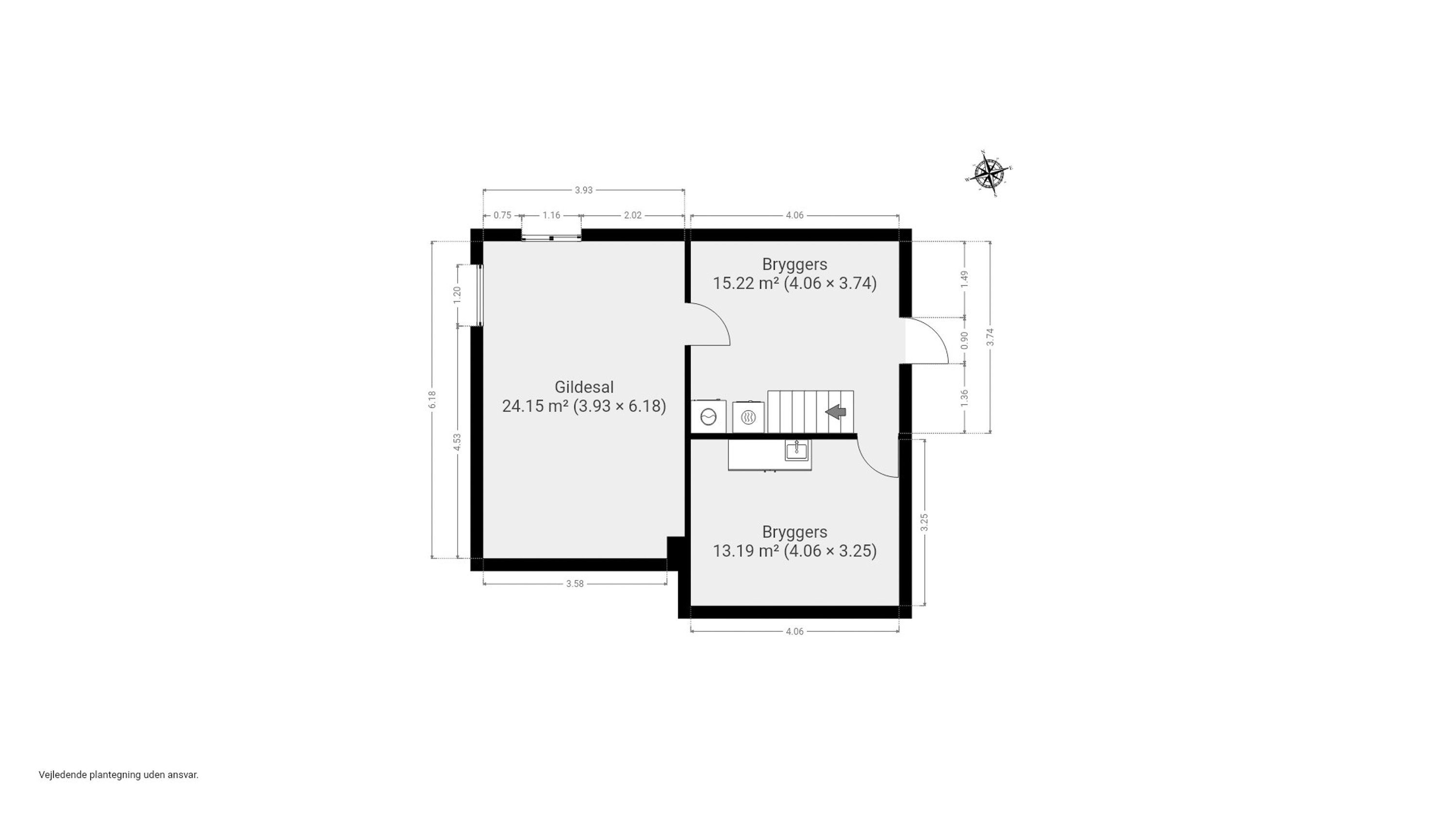 Plantegninger billede af Bygaden 57, Håstrup, 5600 Faaborg
