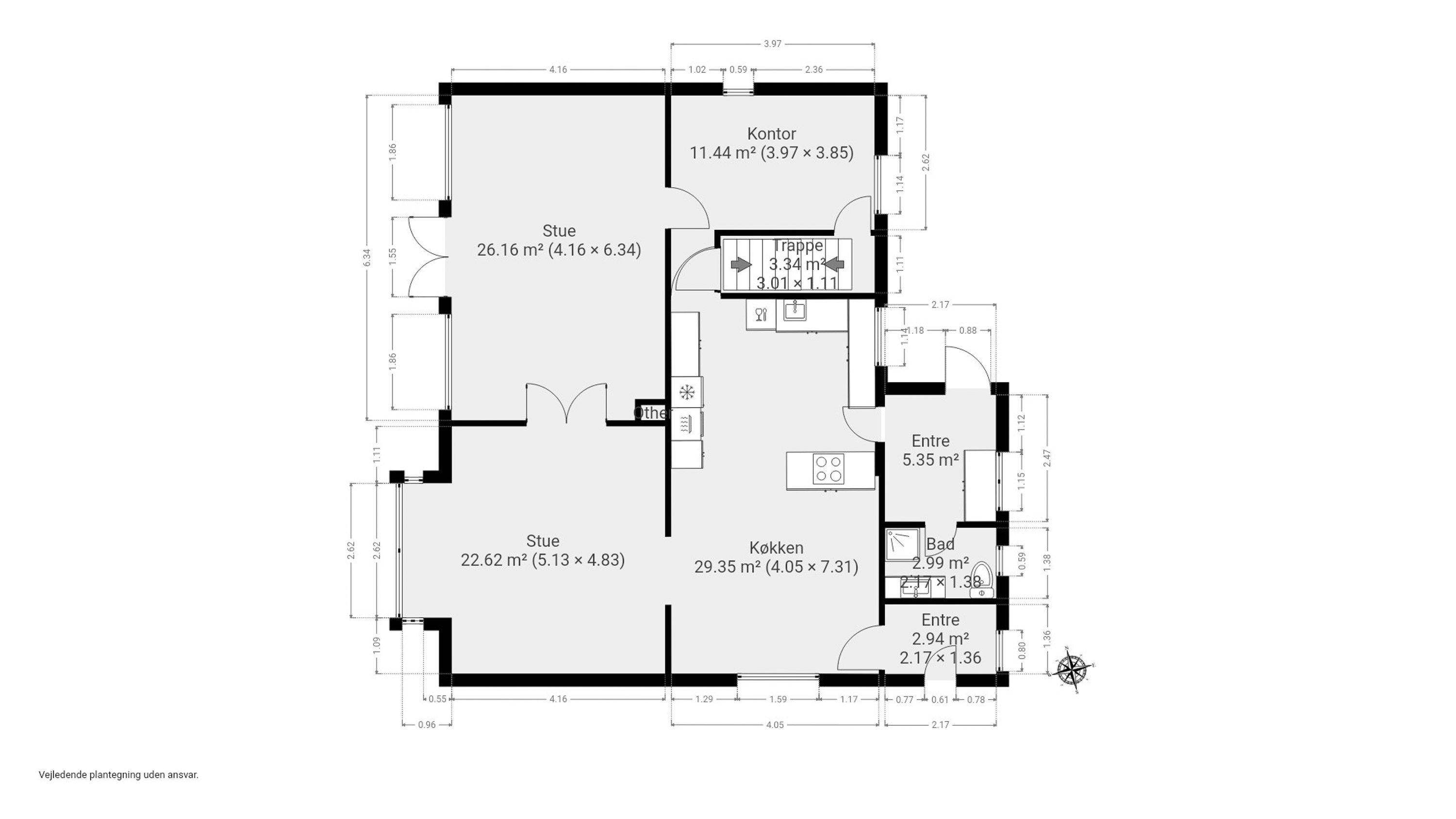 Plantegninger billede af Bygaden 57, Håstrup, 5600 Faaborg