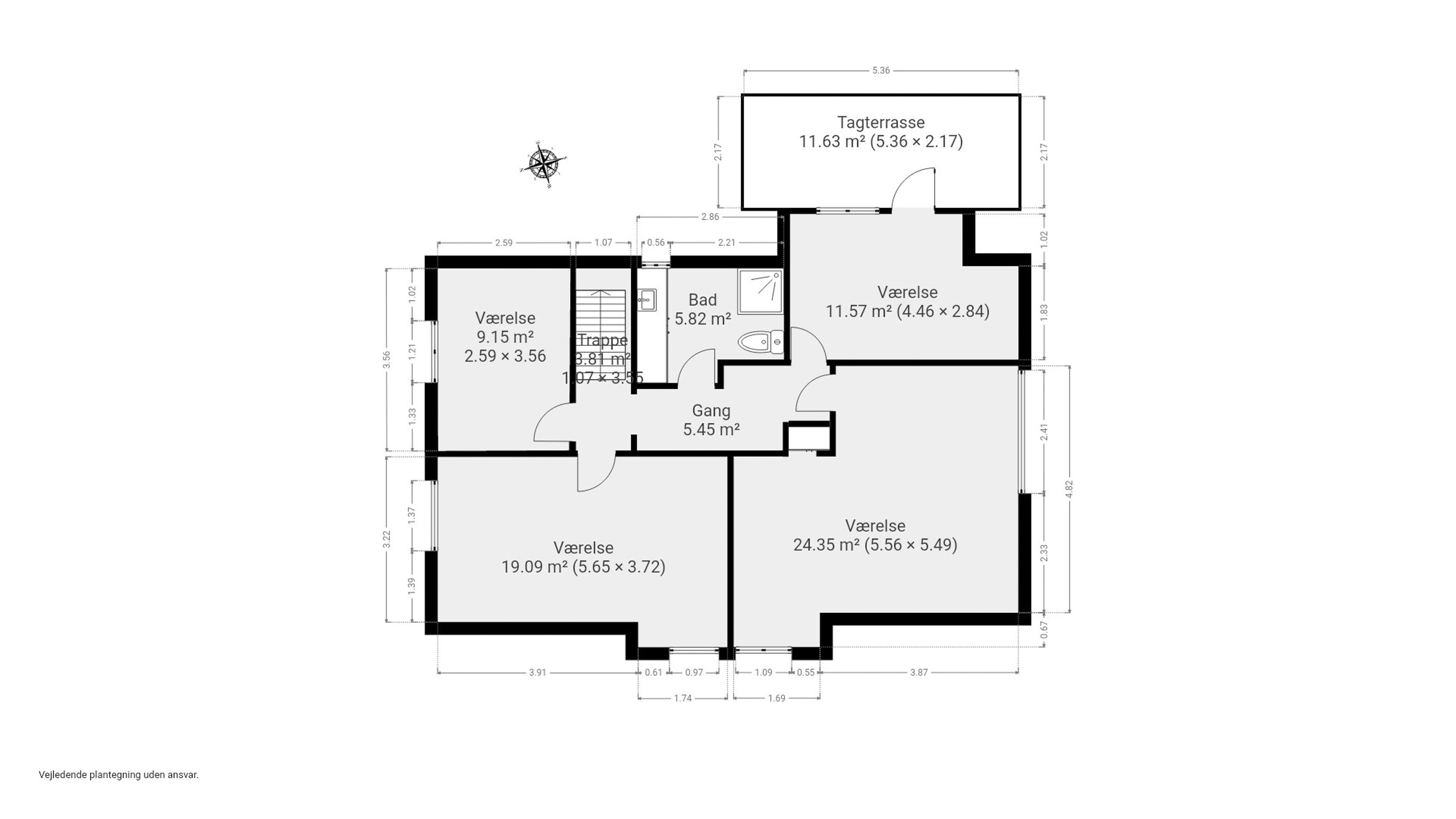 Plantegninger billede af Bygaden 57, Håstrup, 5600 Faaborg