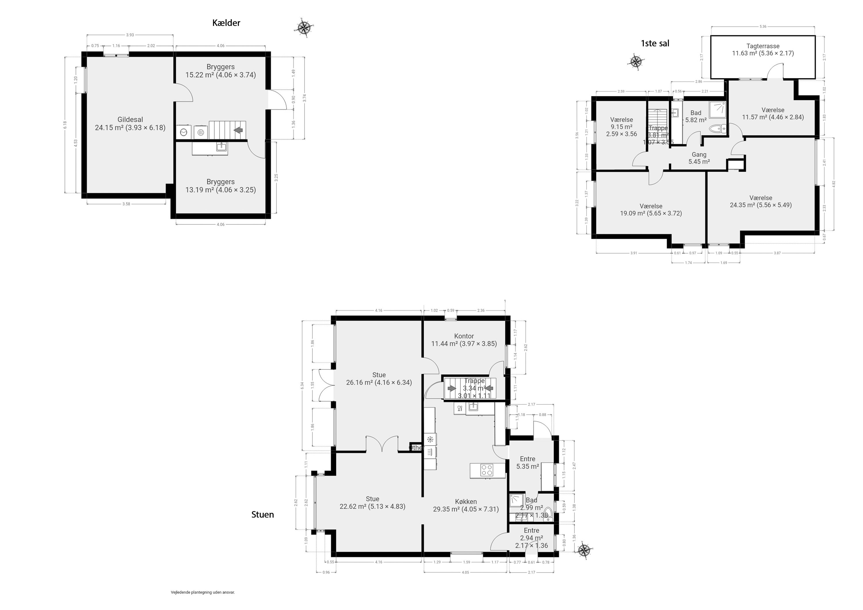 Plantegninger billede af Bygaden 57, Håstrup, 5600 Faaborg