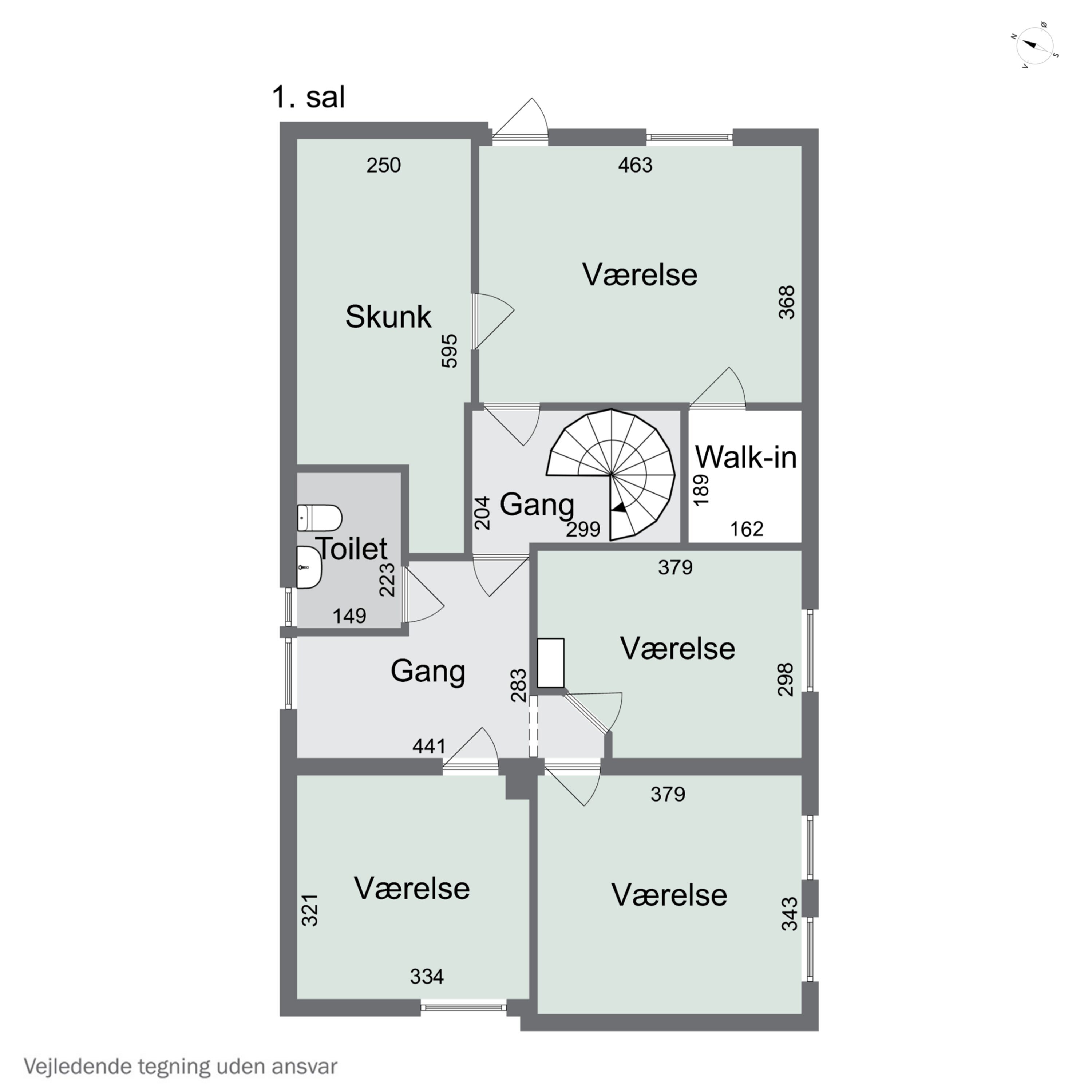 Plantegninger billede af Storegade 1, Holbøl, 6340 Kruså
