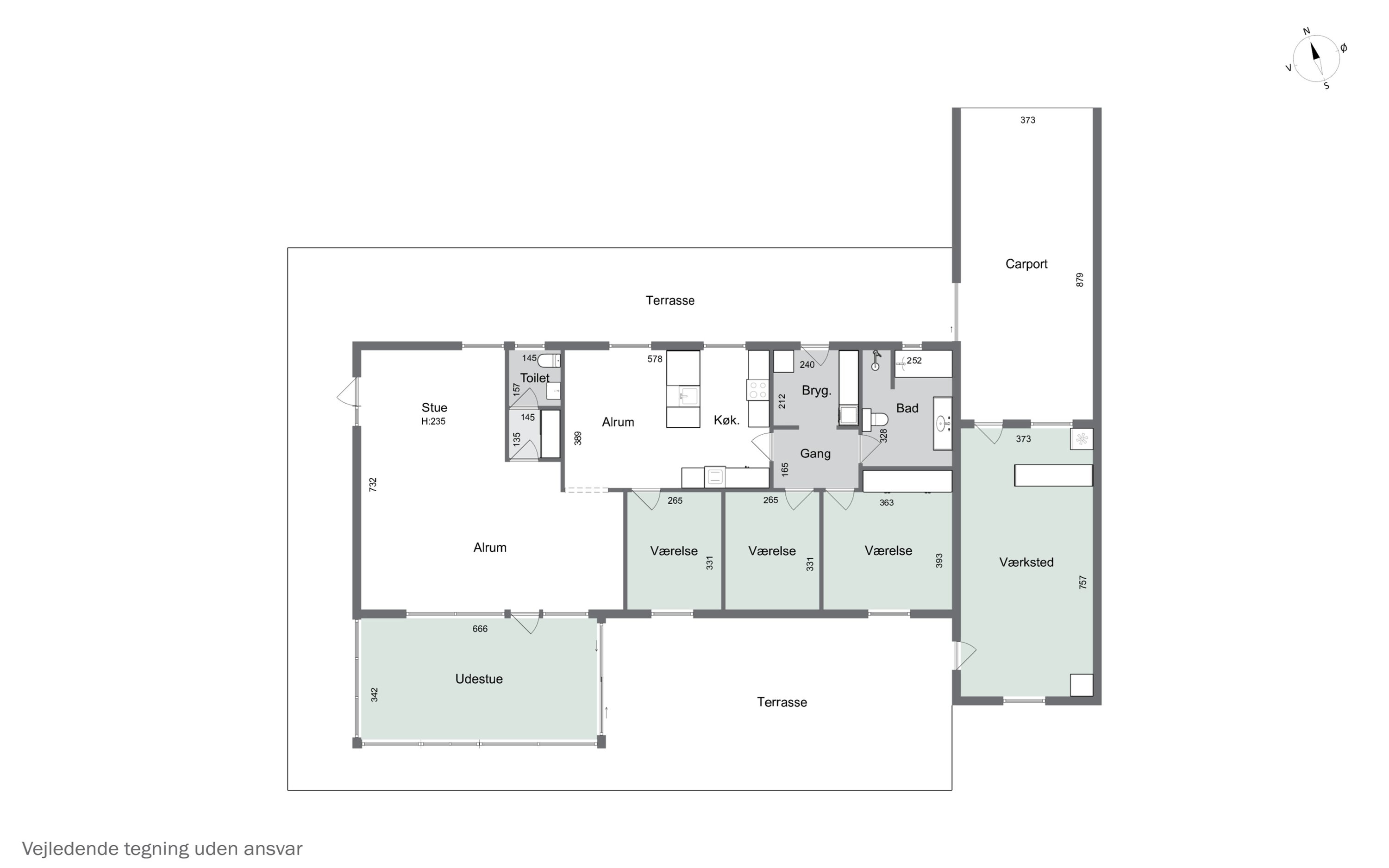 Plantegninger billede af Thormodsvej 30, 7760 Hurup Thy