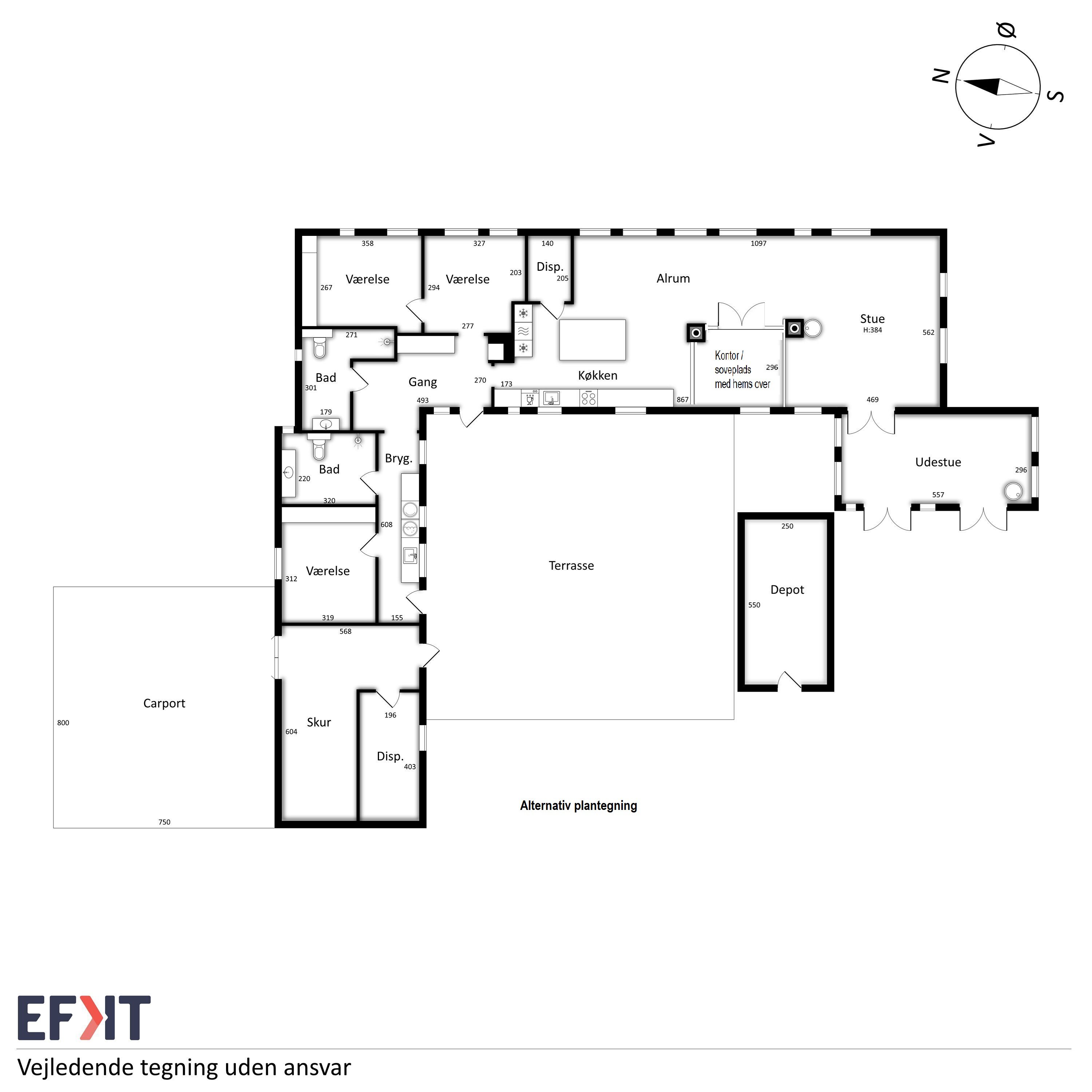 Plantegninger billede af Skovballevej 94, Tåsinge, 5700 Svendborg