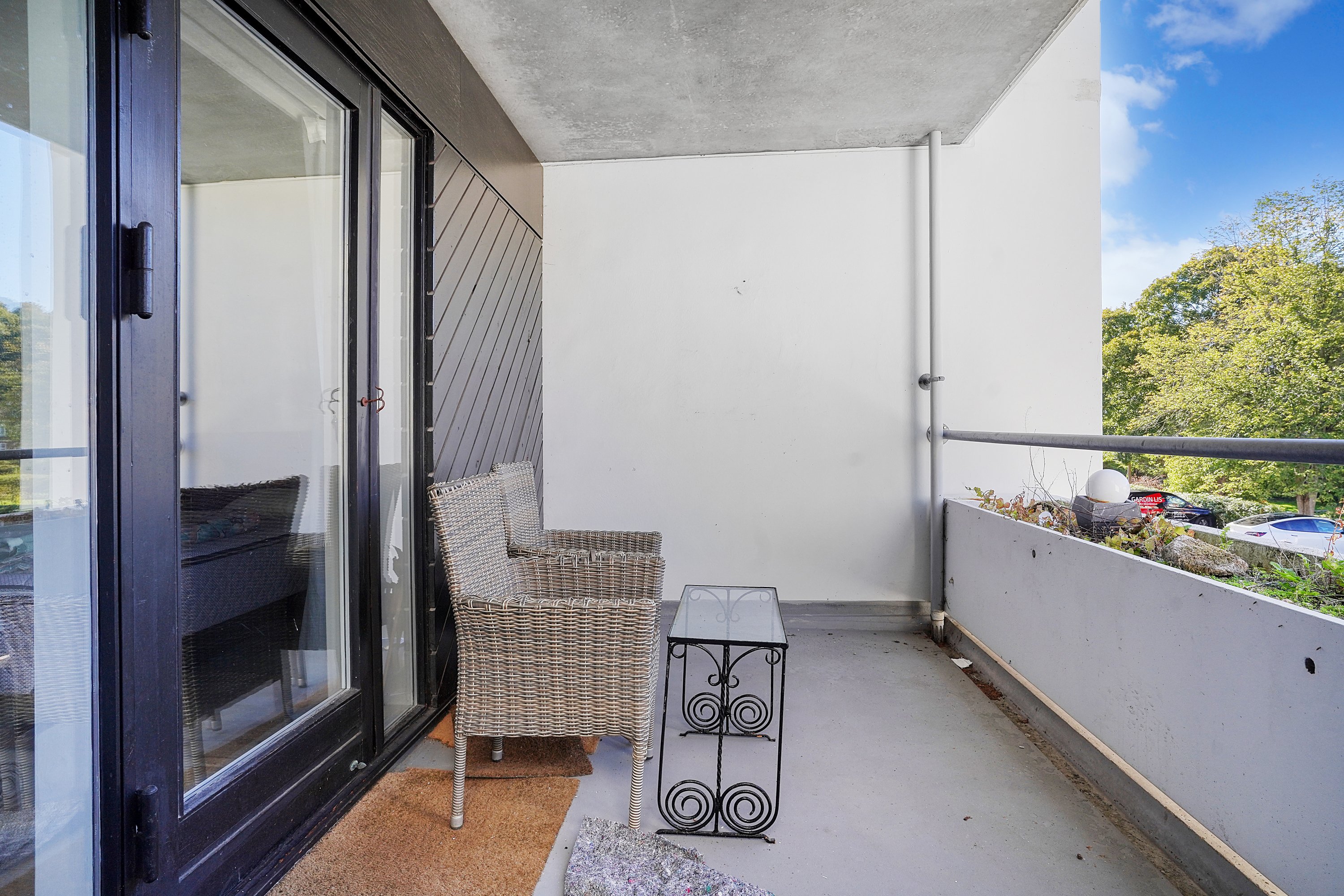 Fremhævet altan billede i fuldskærmstilstand. Billede af Nordre Strandvej 2F, 1. 612., 3000 Helsingør