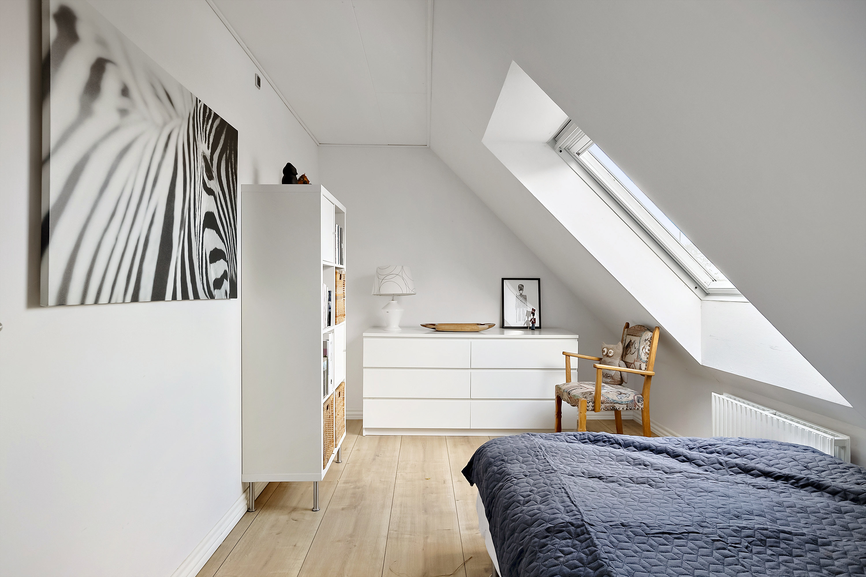 Fremhævet soveværelse billede i fuldskærmstilstand. Billede af Hirsevænget 1, 8362 Hørning