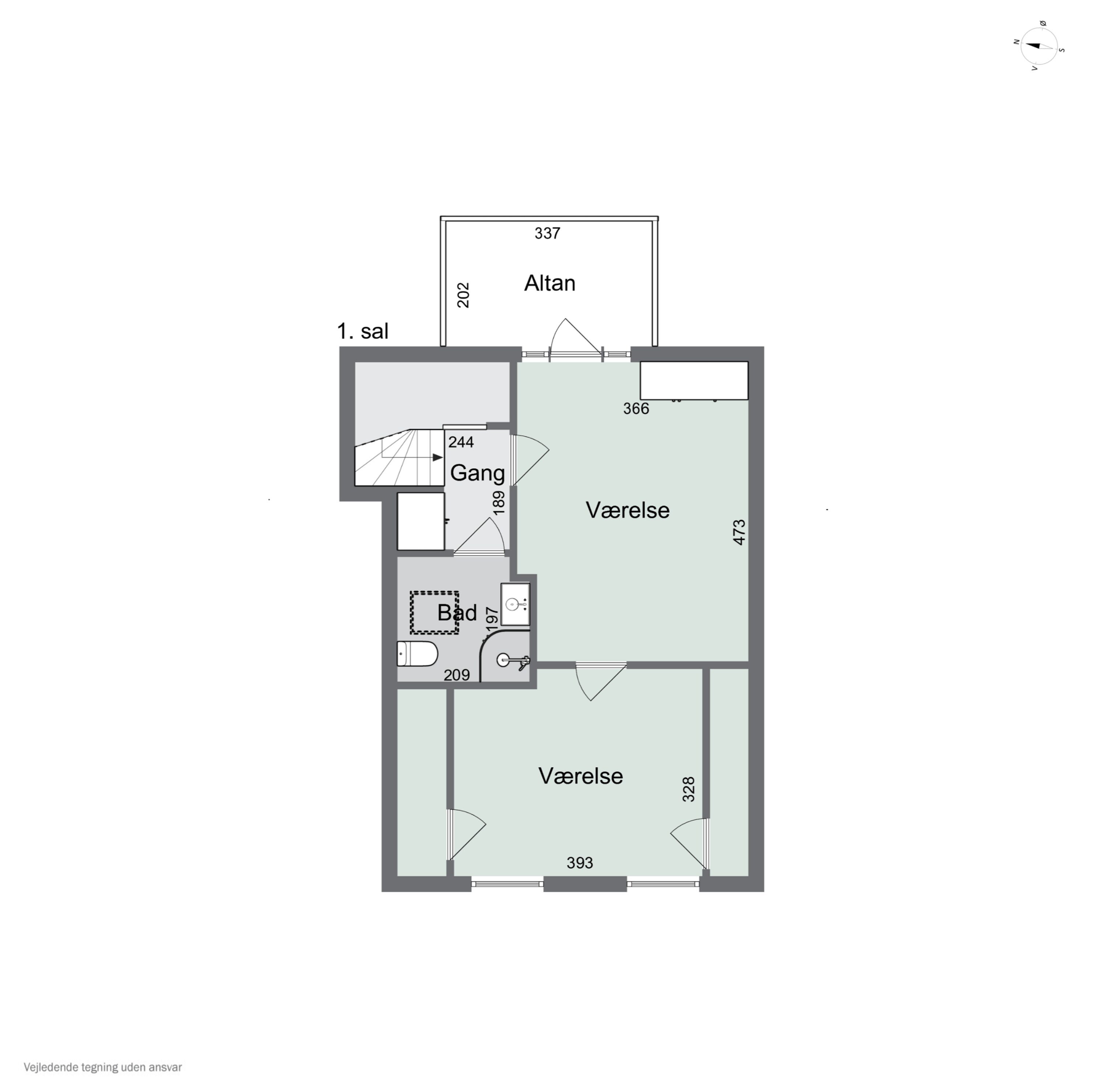 Plantegninger billede af Assensvej 24, Kirkeby, 5771 Stenstrup