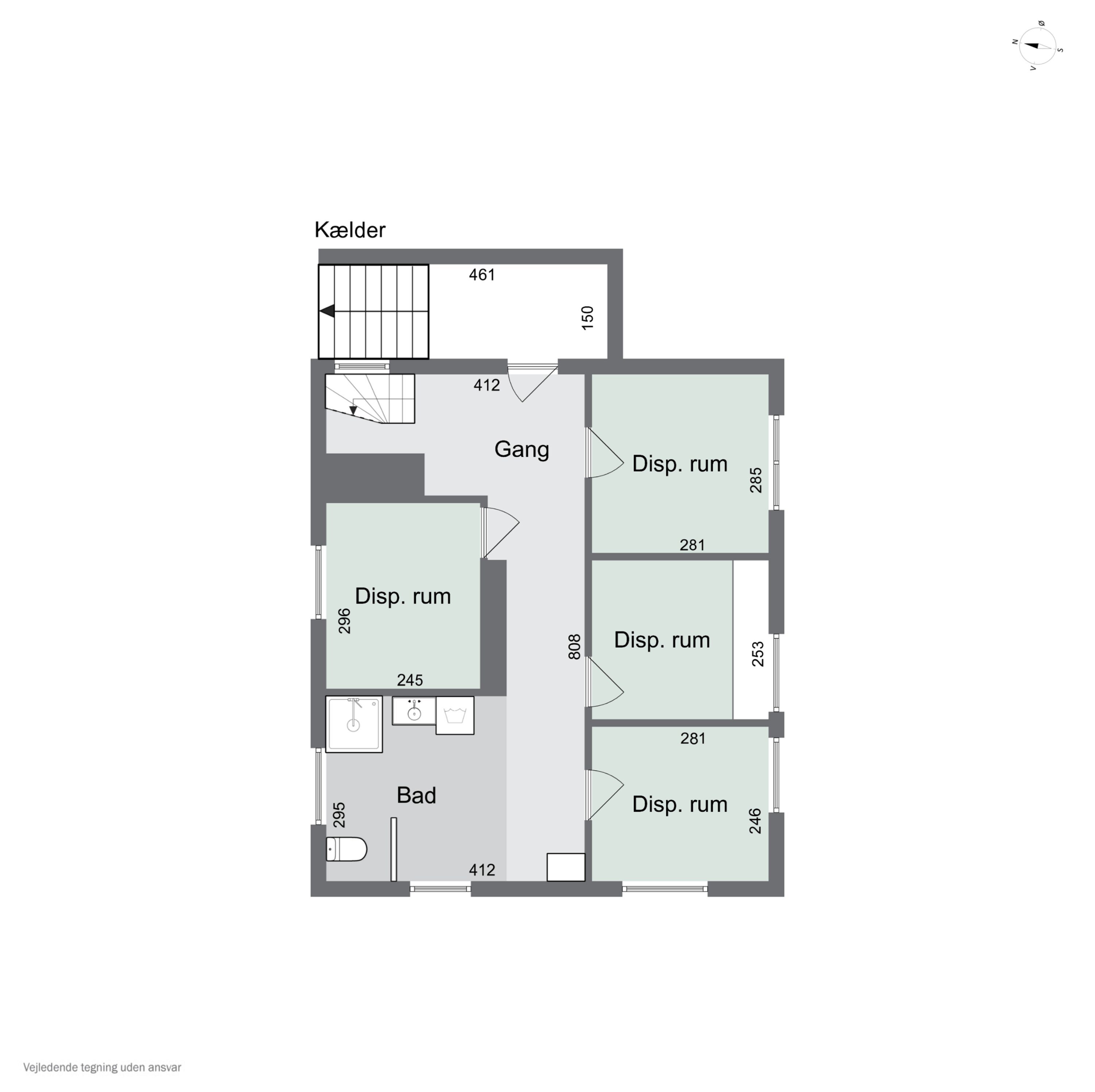Plantegninger billede af Assensvej 24, Kirkeby, 5771 Stenstrup