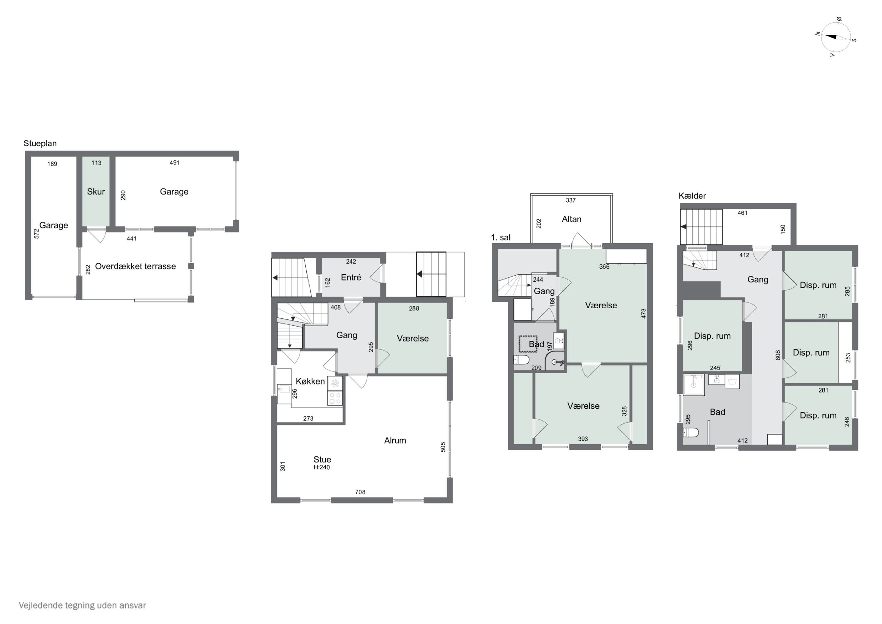 Plantegninger billede af Assensvej 24, Kirkeby, 5771 Stenstrup