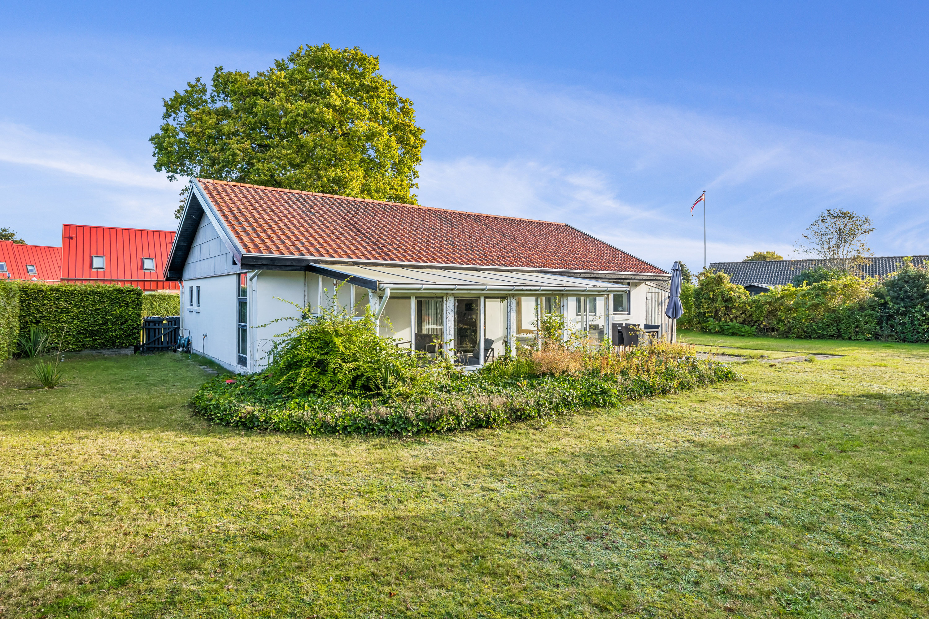 Fremhævet have billede i fuldskærmstilstand. Billede af Granhøjen 30, Vrold, 8660 Skanderborg