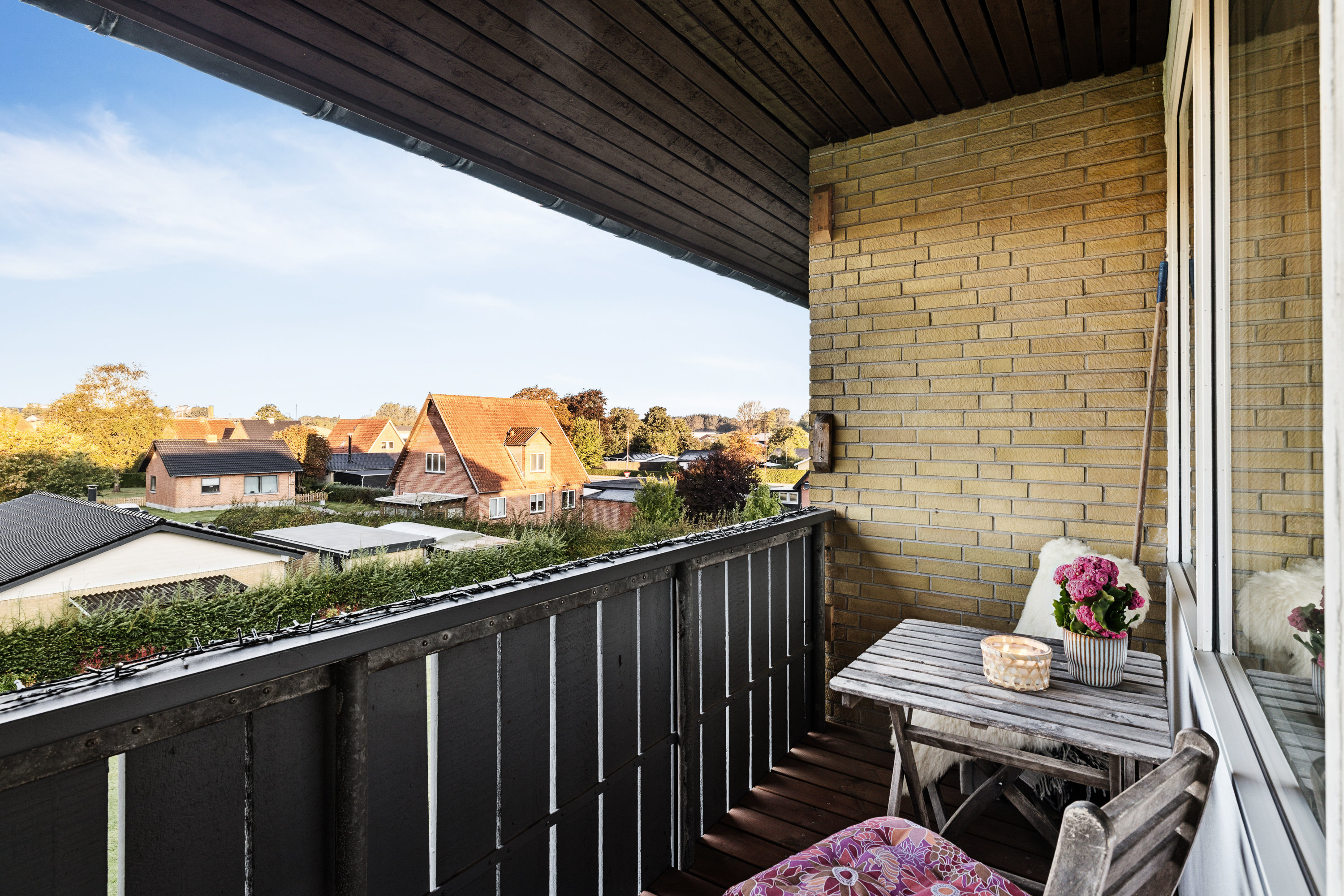 Fremhævet altan billede i fuldskærmstilstand. Billede af Fasanvej 32, 2. tv., 8800 Viborg