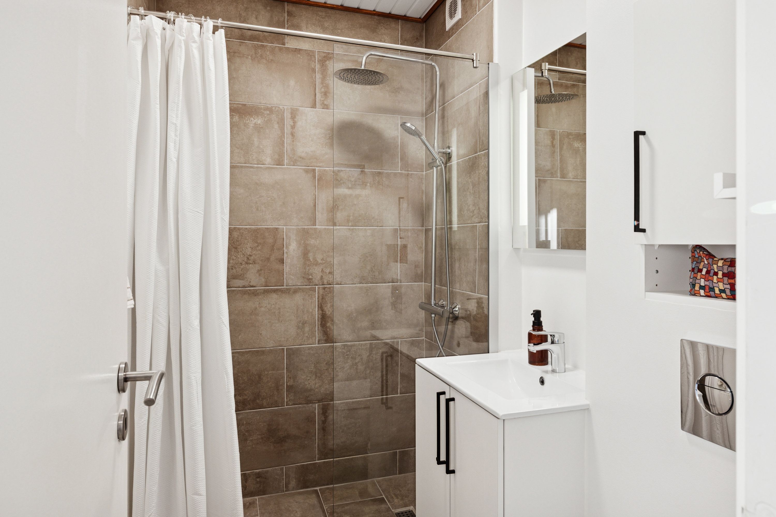 Fremhævet badeværelse billede i fuldskærmstilstand. Billede af Fasanvej 32, 2. tv., 8800 Viborg