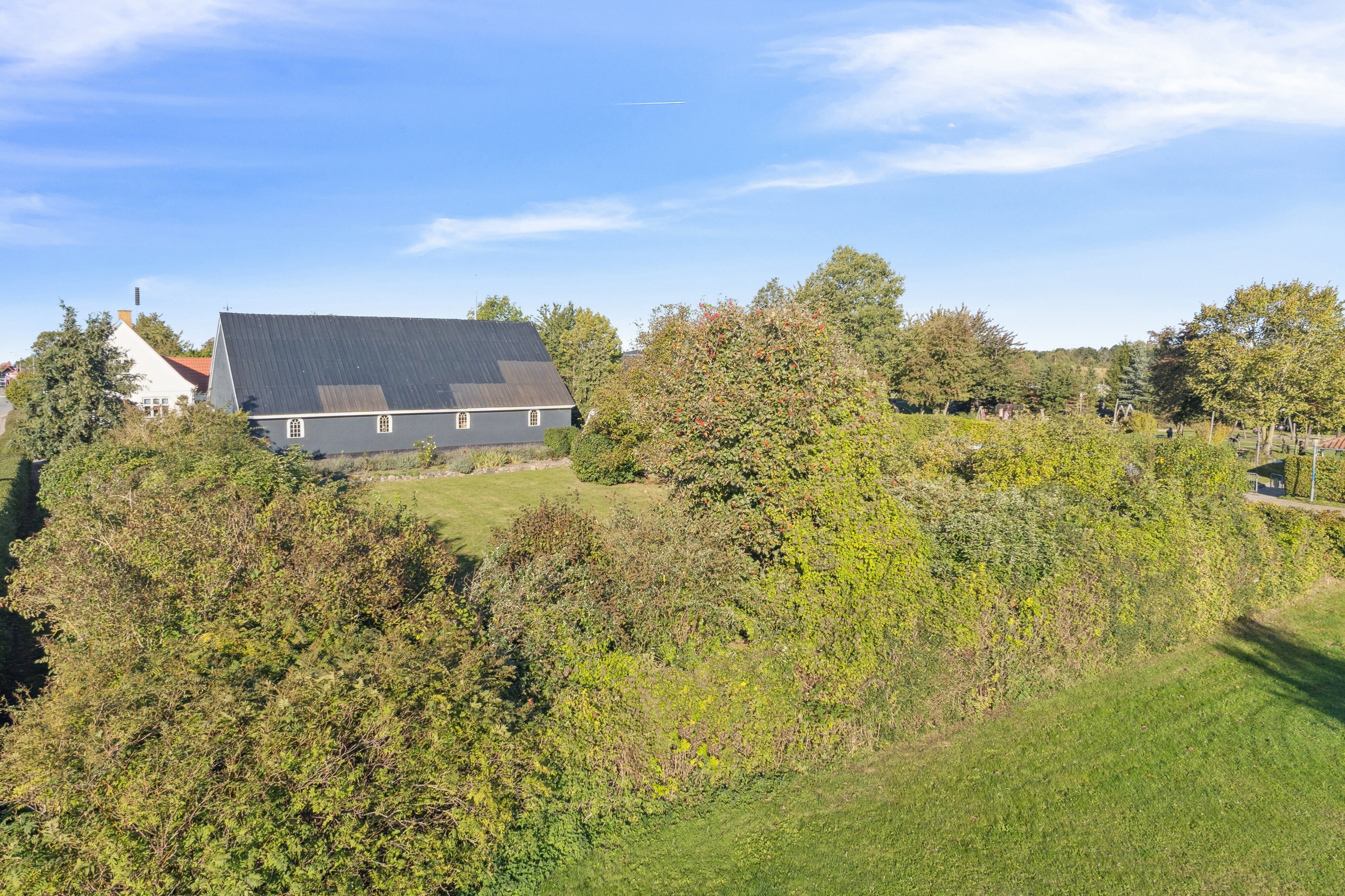 Fremhævet set fra haven billede i fuldskærmstilstand. Billede af Næstvedvej 71, 4230 Skælskør