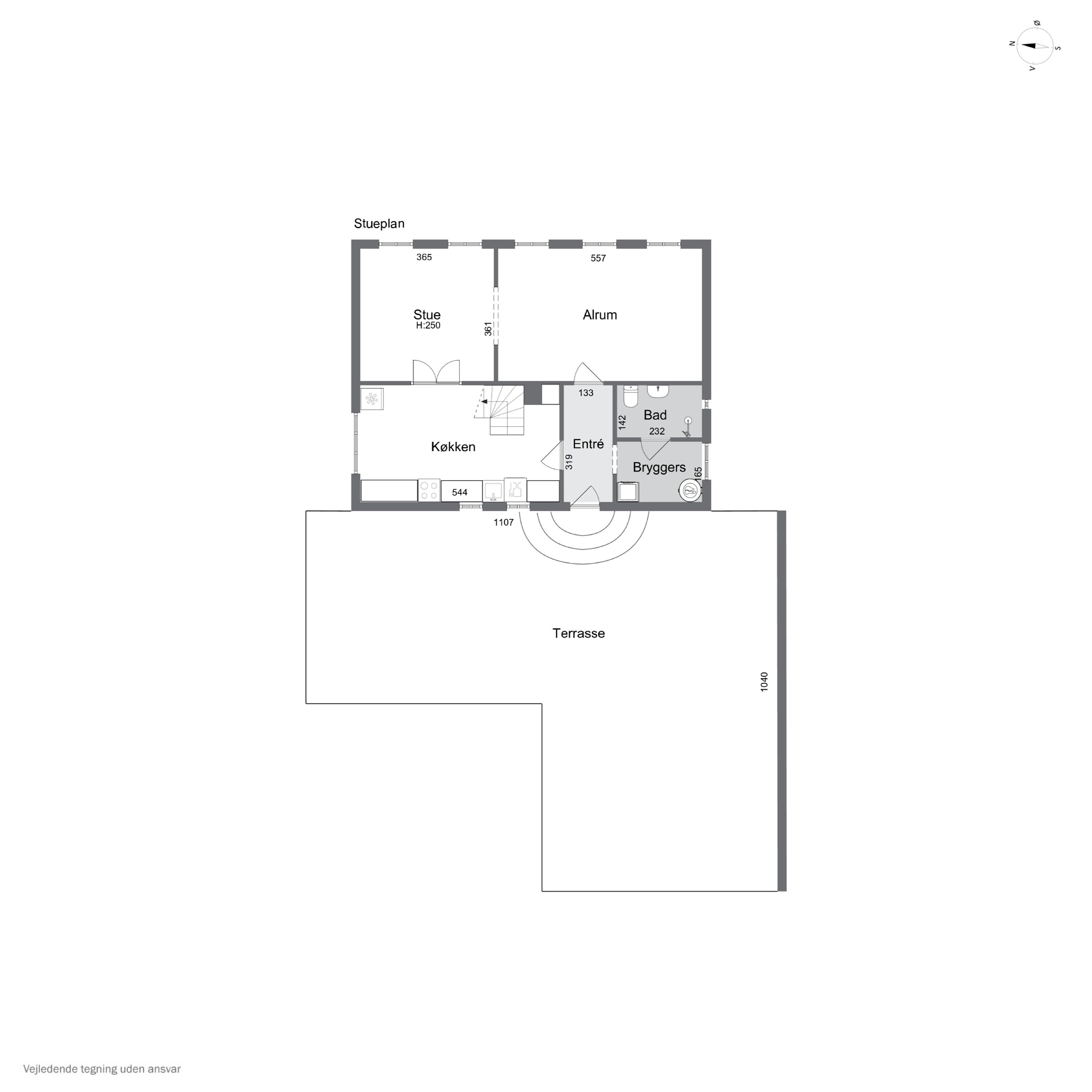 Plantegninger billede af Næstvedvej 71, 4230 Skælskør
