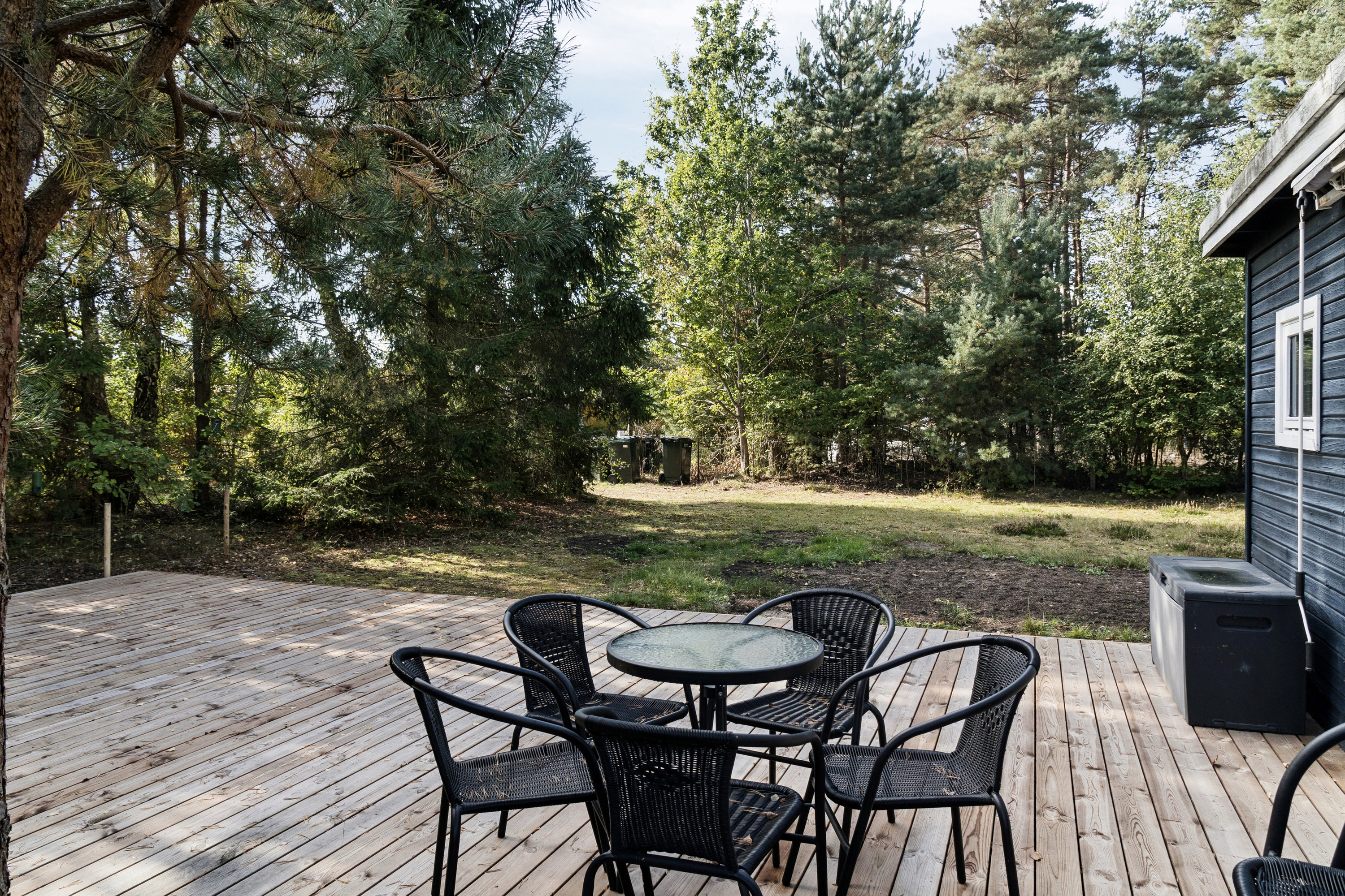 Fremhævet terrasse billede i fuldskærmstilstand. Billede af P Jørgensensvej 3, 4500 Nykøbing Sj