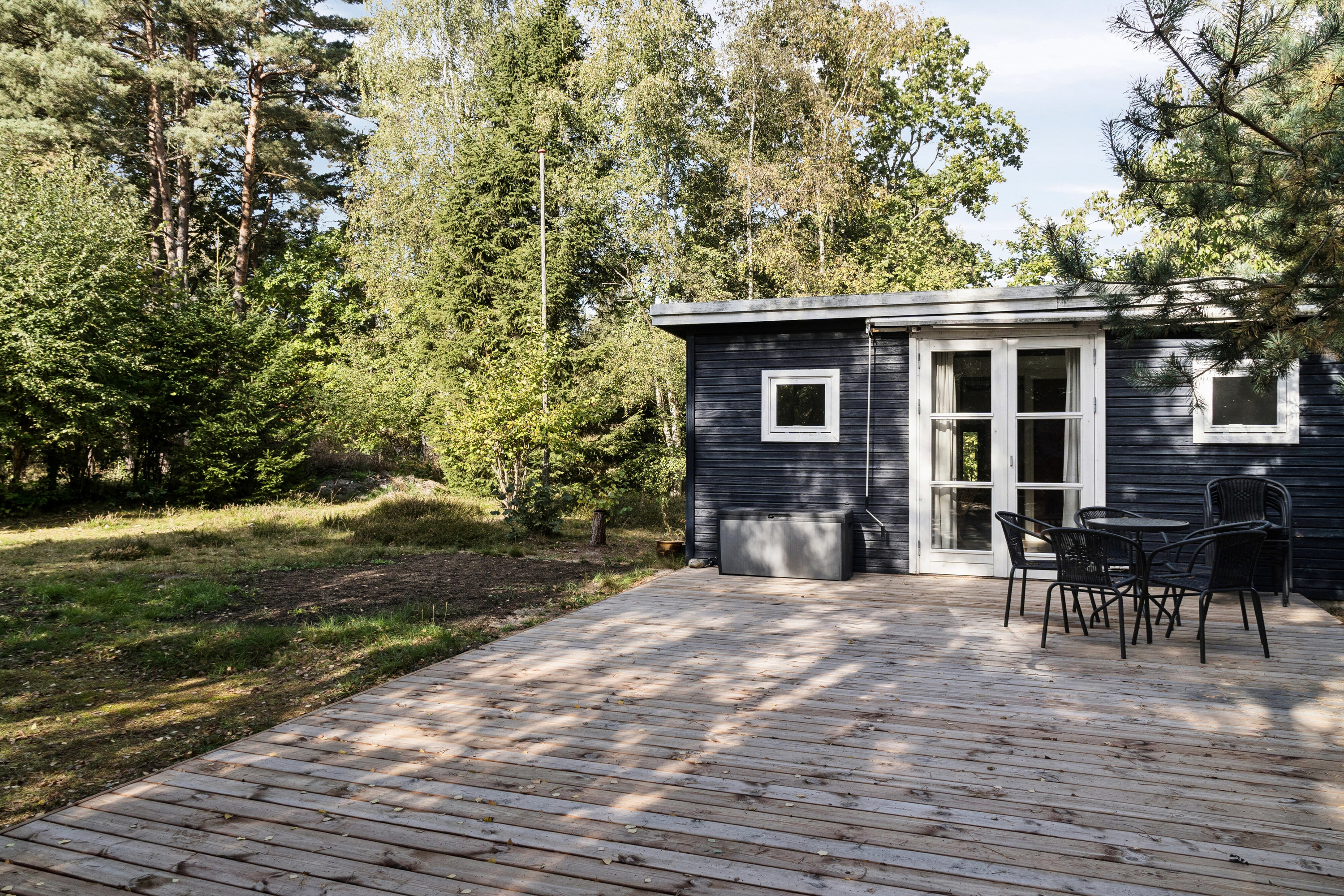 Fremhævet terrasse billede i fuldskærmstilstand. Billede af P Jørgensensvej 3, 4500 Nykøbing Sj