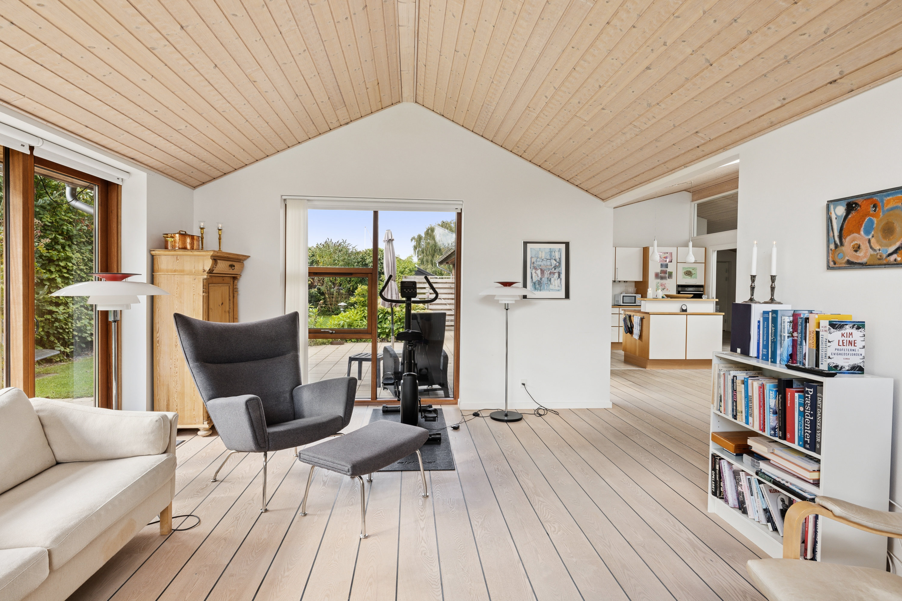 Fremhævet stue billede i fuldskærmstilstand. Billede af Smedegårdsvej 19, 8800 Viborg