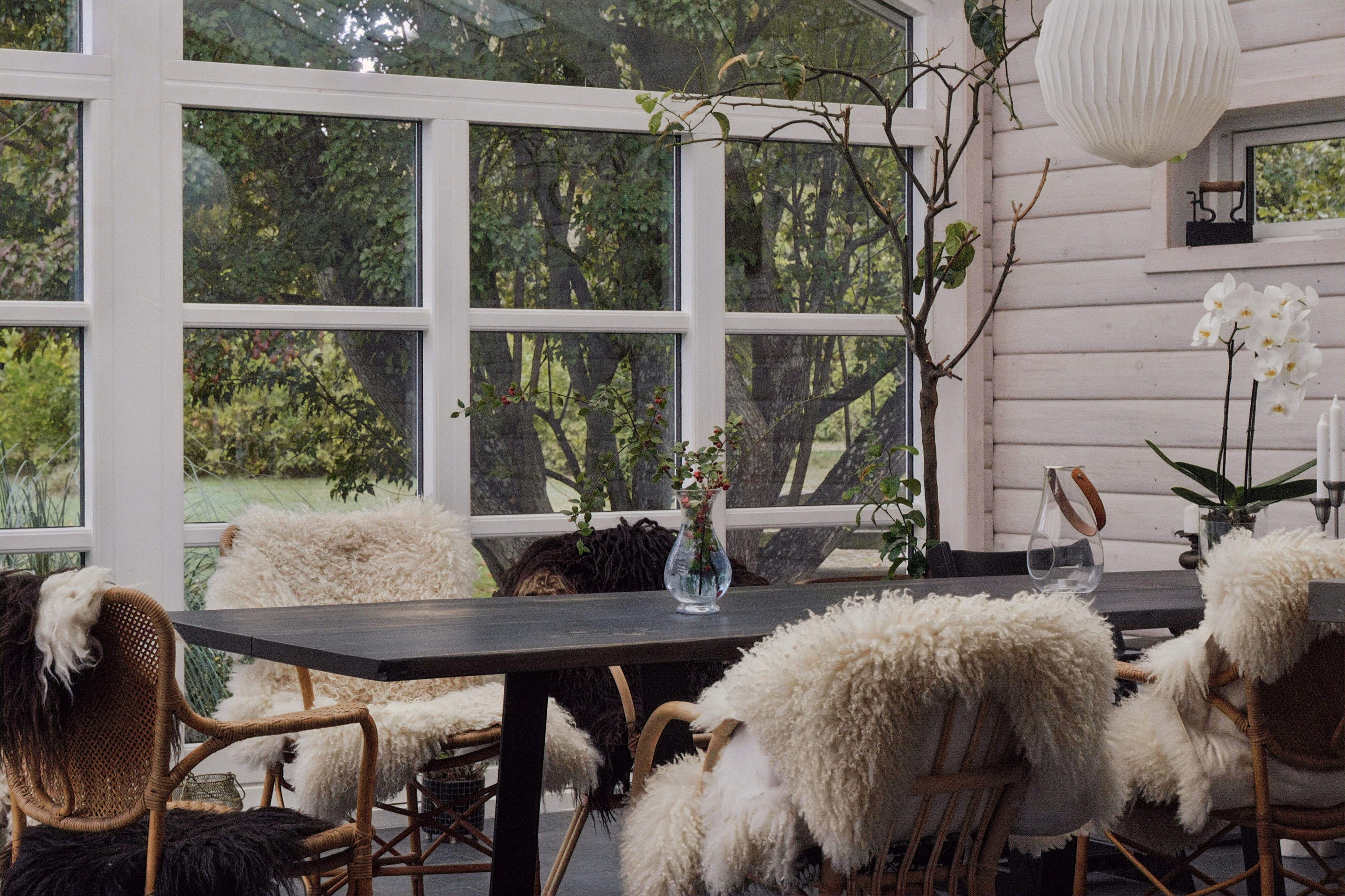 Fremhævet spisestue billede i fuldskærmstilstand. Billede af Nyrup Huse 44, Nyrup, 4500 Nykøbing Sj