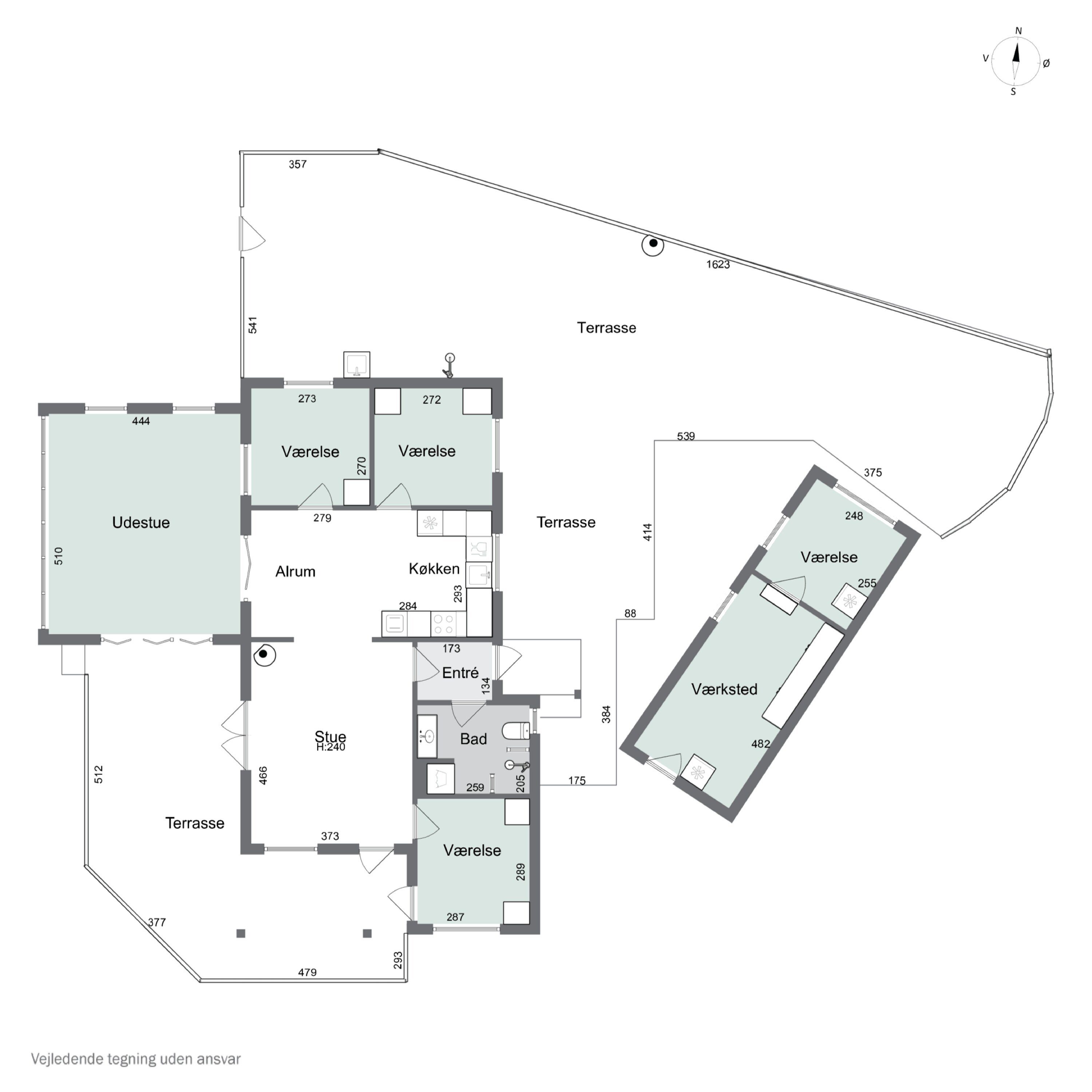 Plantegninger billede af Nyrup Huse 44, Nyrup, 4500 Nykøbing Sj