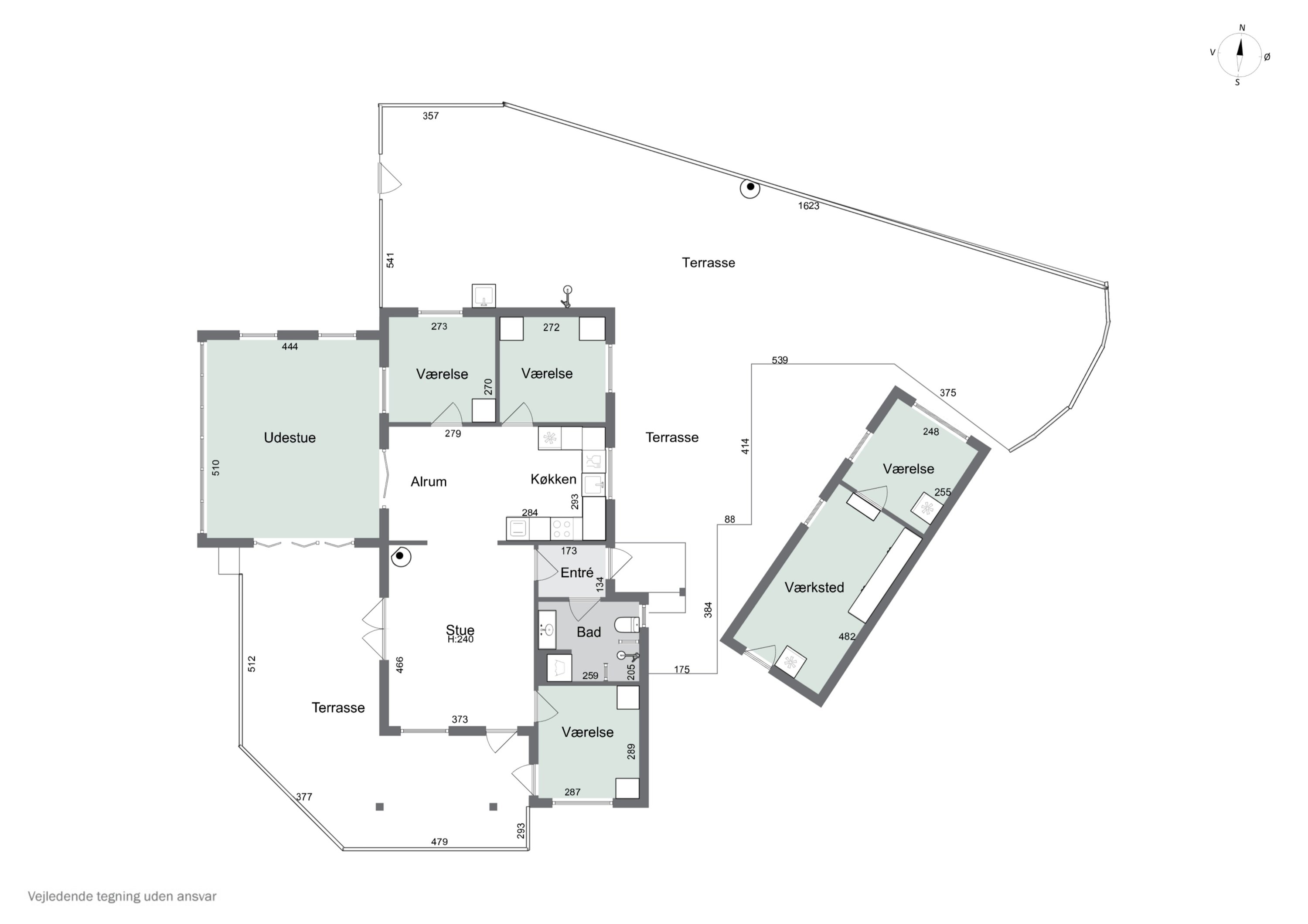 Plantegninger billede af Nyrup Huse 44, Nyrup, 4500 Nykøbing Sj