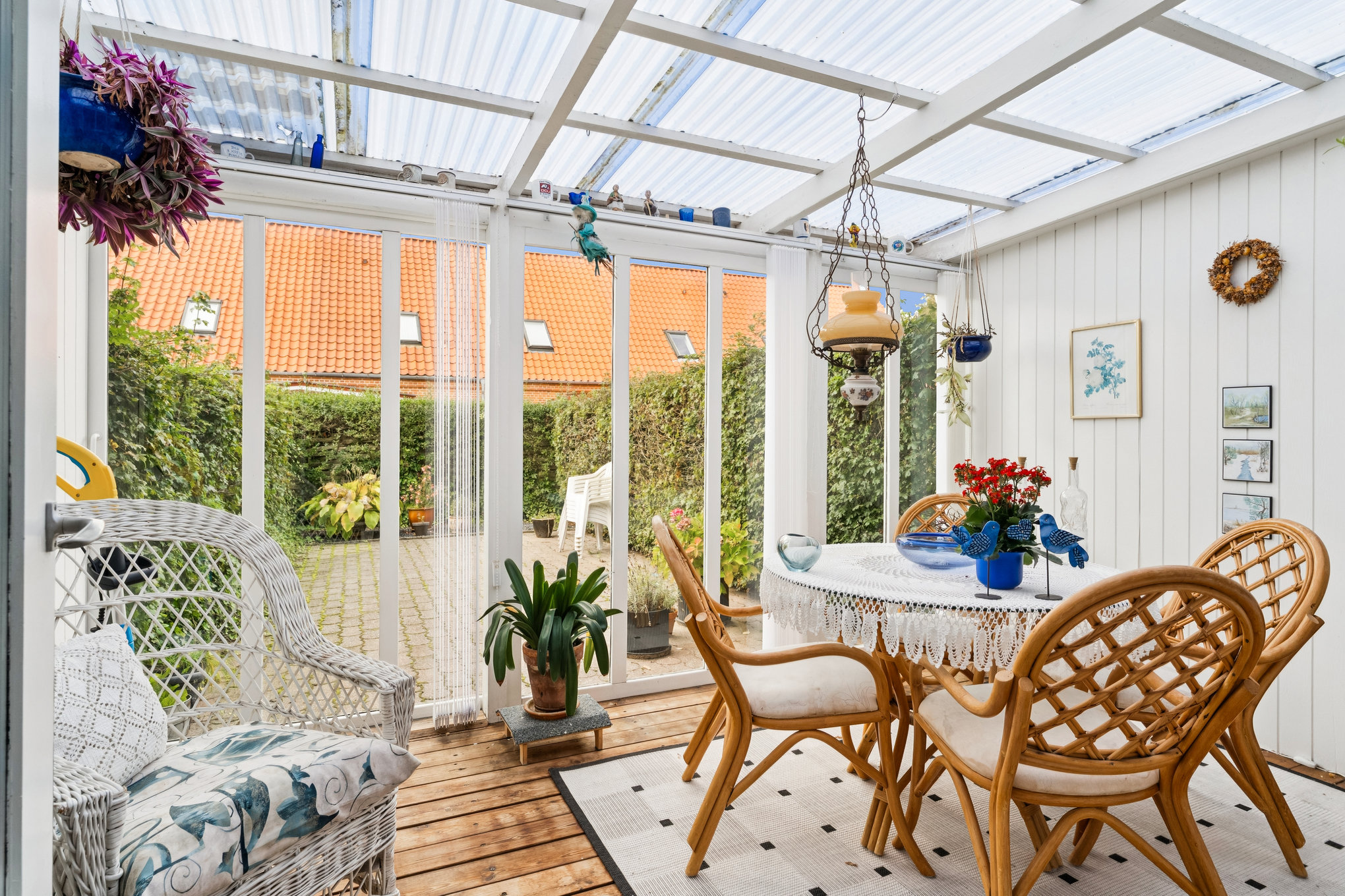 Fremhævet udestue billede i fuldskærmstilstand. Billede af Infanterivej 38C, st.., 8930 Randers NØ