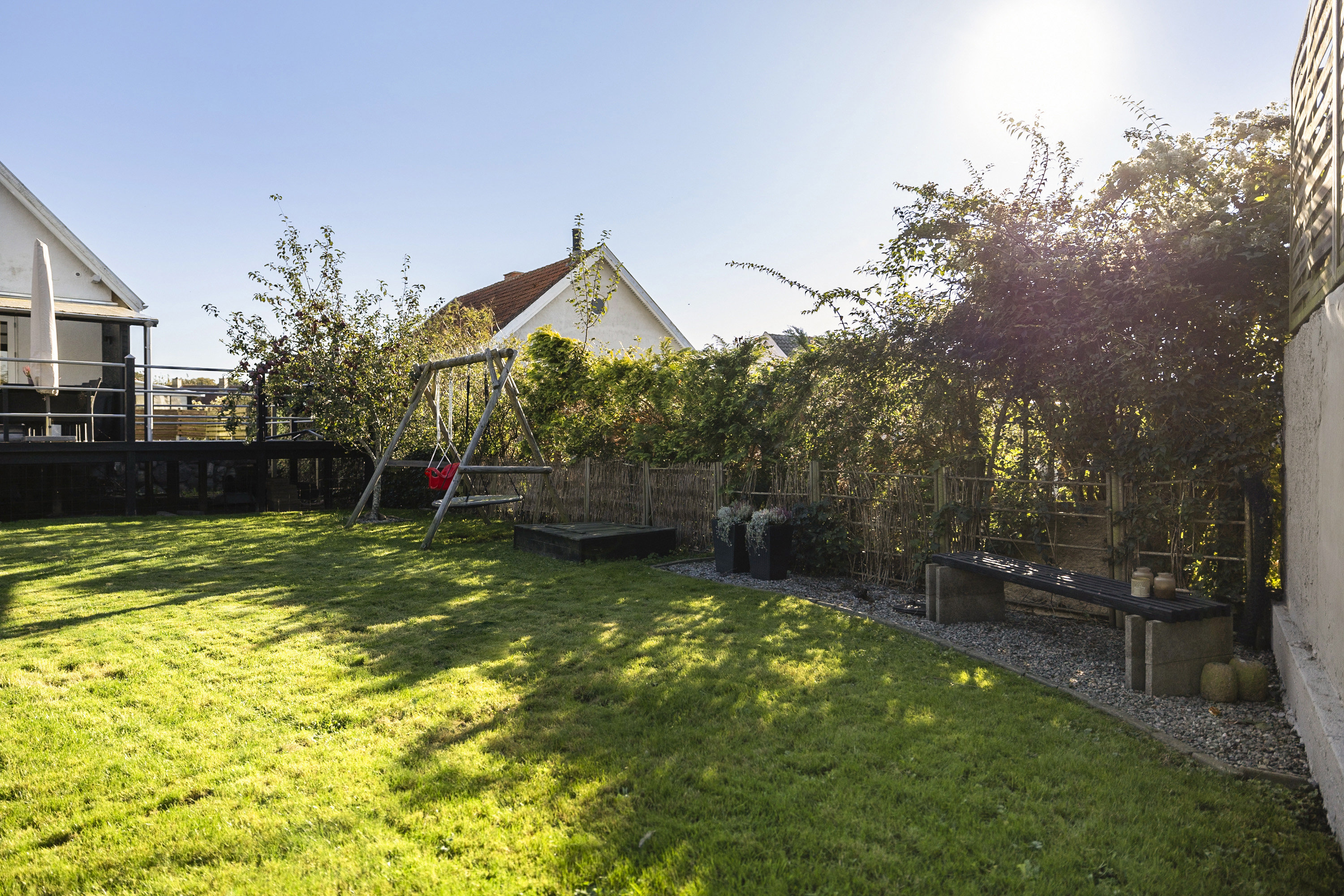 Fremhævet have billede i fuldskærmstilstand. Billede af Lærkevej 23, 4220 Korsør