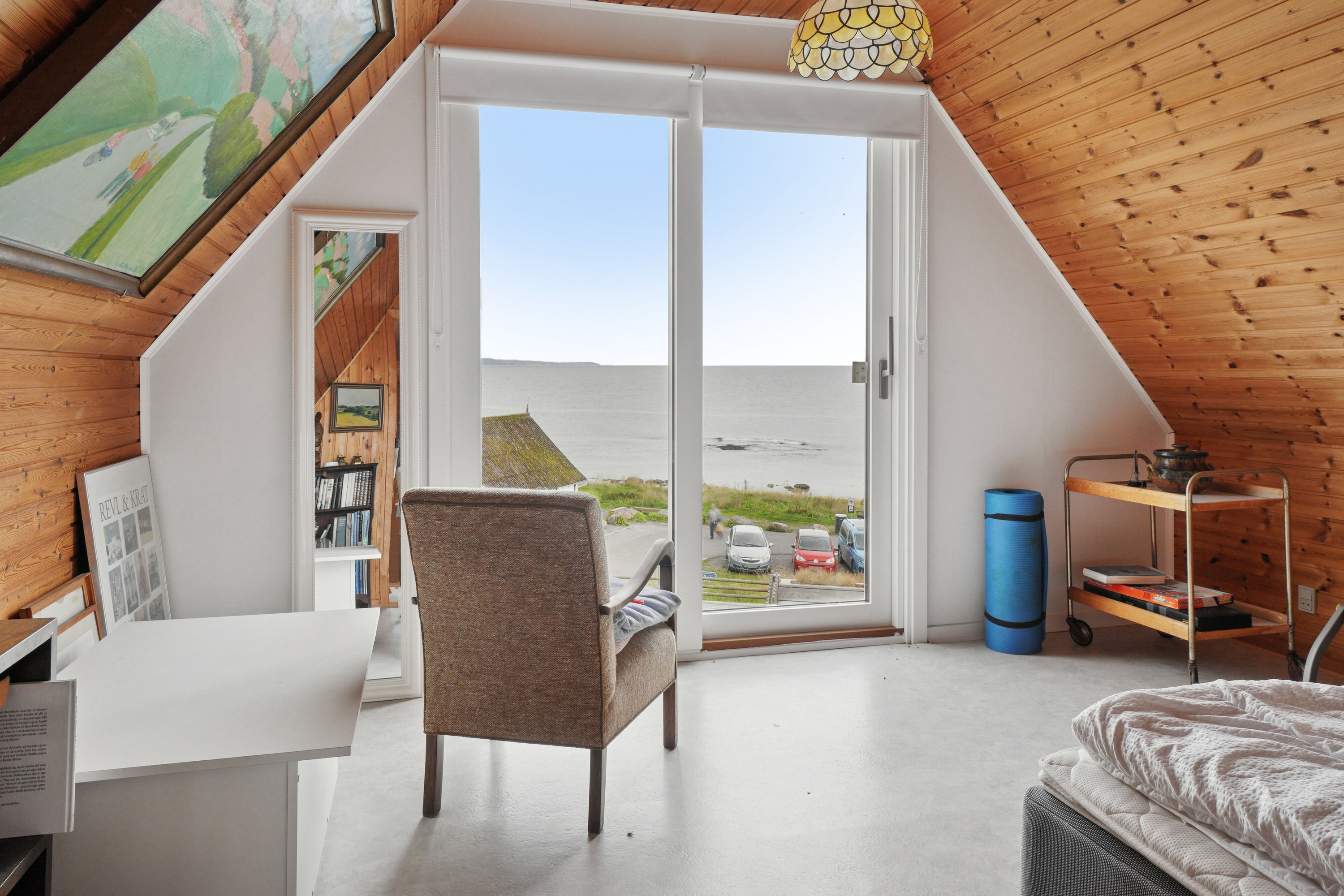 Fremhævet soveværelse billede i fuldskærmstilstand. Billede af Løkkegade 34, Gudhjem, 3760 Gudhjem