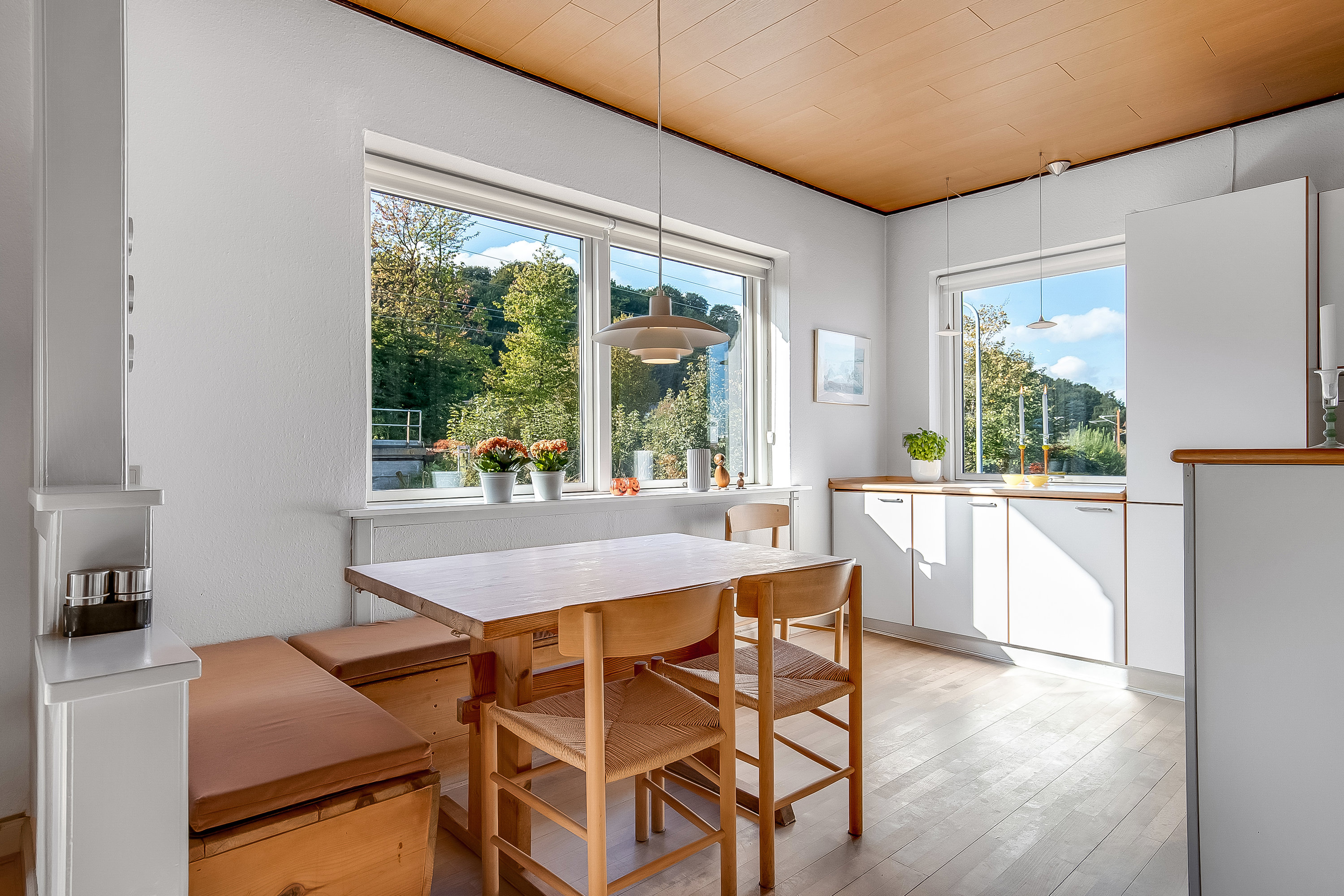 Fremhævet køkken alrum billede i fuldskærmstilstand. Billede af Mågevej 55, 1., 7100 Vejle