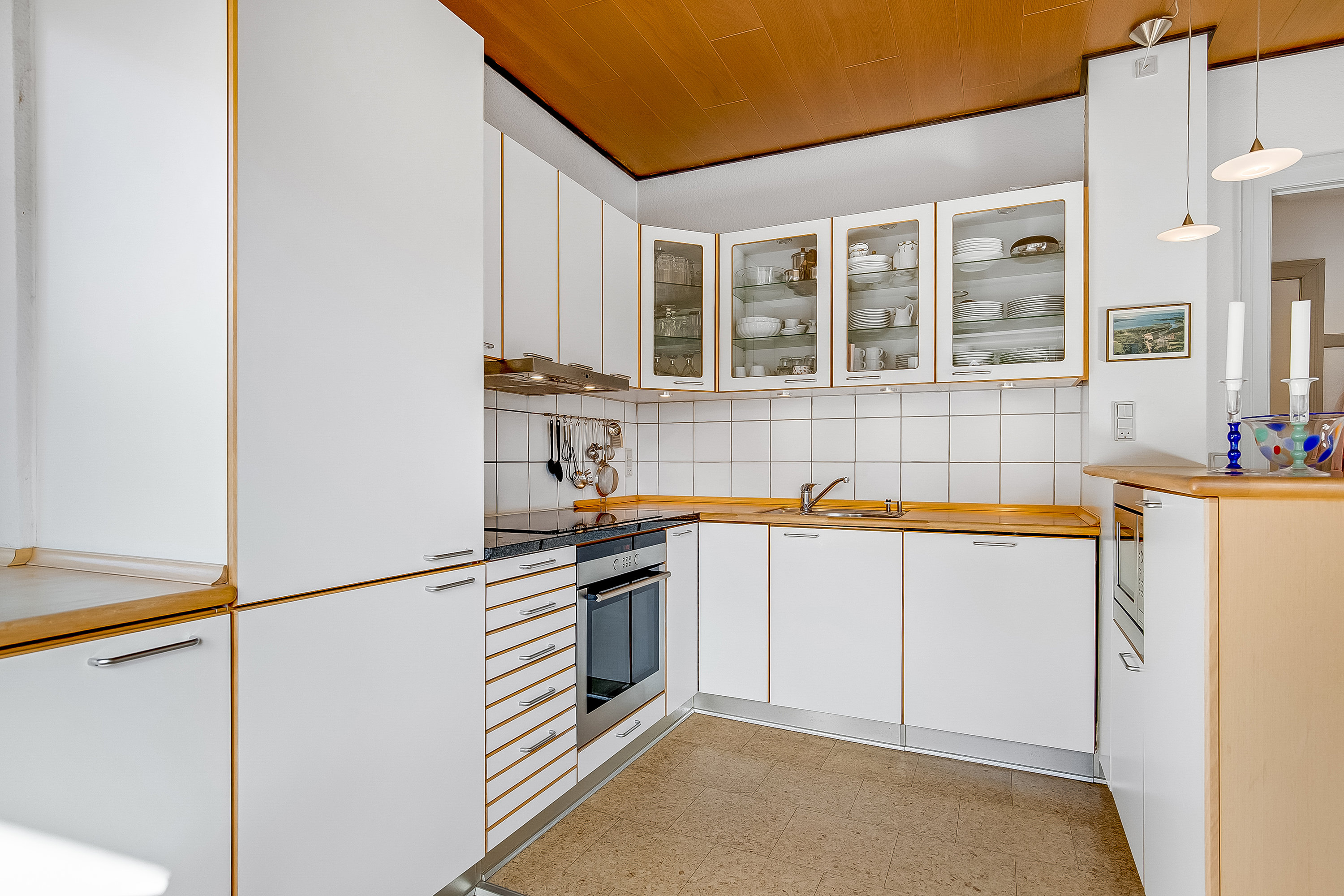 Fremhævet køkken alrum billede i fuldskærmstilstand. Billede af Mågevej 55, 1., 7100 Vejle