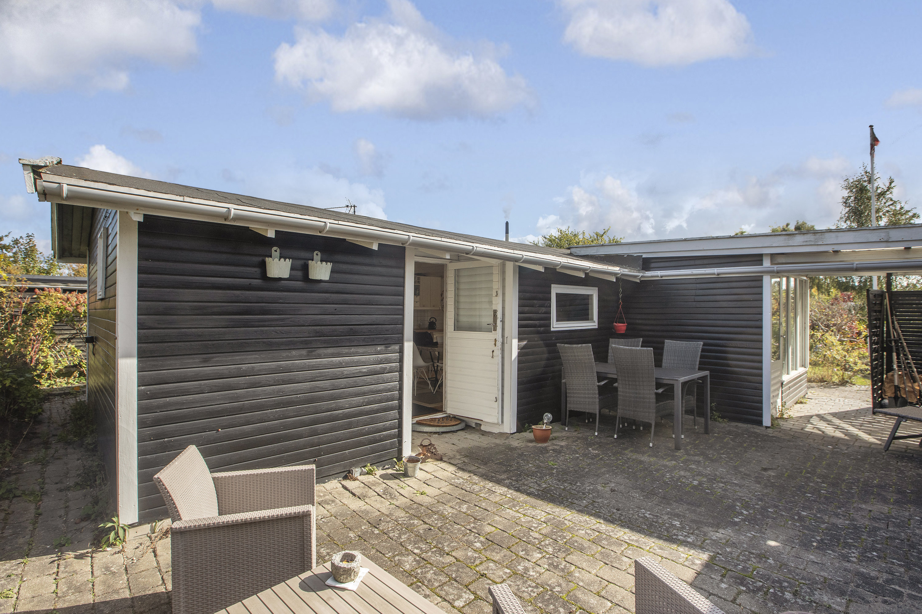 Fremhævet terrasse billede i fuldskærmstilstand. Billede af Bifrost 4, Godthåb, 2740 Skovlunde