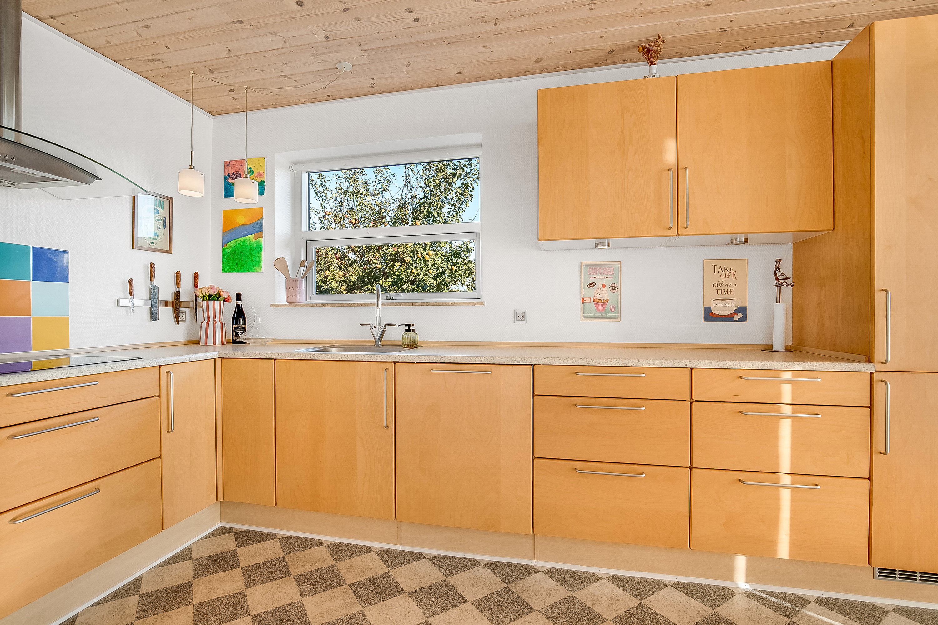 Fremhævet køkken billede i fuldskærmstilstand. Billede af Kildeparken 1, Bredballe, 7120 Vejle Øst