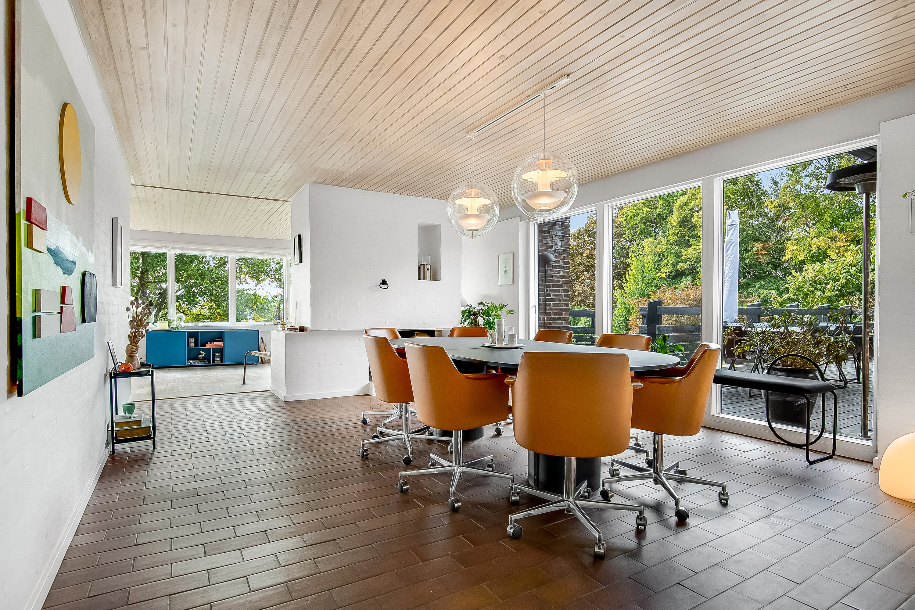 Fremhævet spisestue billede i fuldskærmstilstand. Billede af Langagervej 4, Bredballe, 7120 Vejle Øst