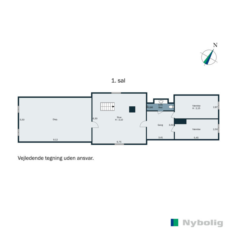 Plantegninger billede af Maltvej 94, Malt, 6600 Vejen