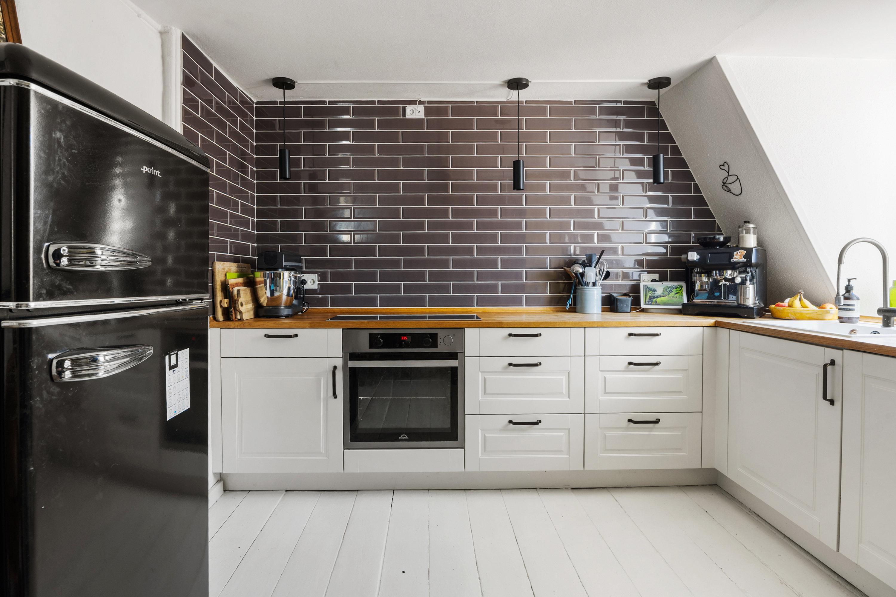 Fremhævet køkken billede i fuldskærmstilstand. Billede af Wildersgade 26, 4., 1408 København K