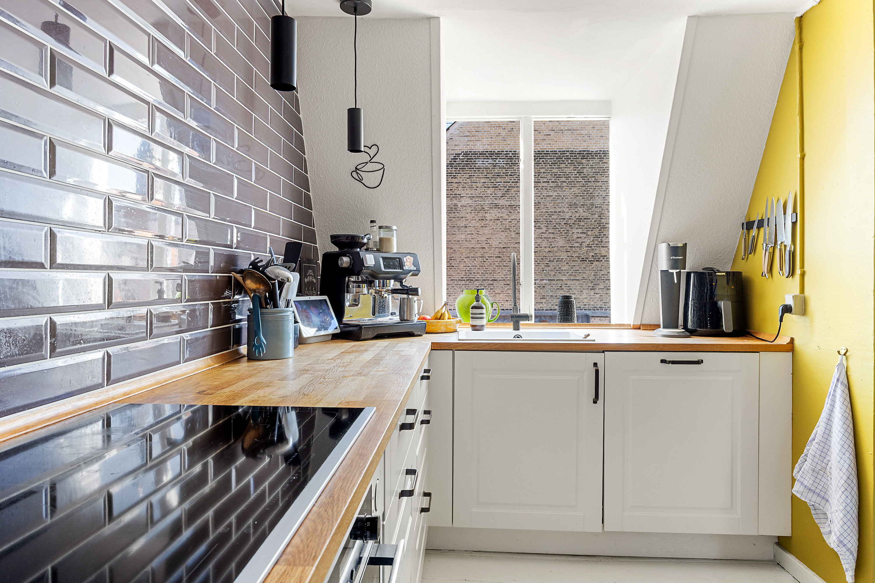 Fremhævet køkken billede i fuldskærmstilstand. Billede af Wildersgade 26, 4., 1408 København K