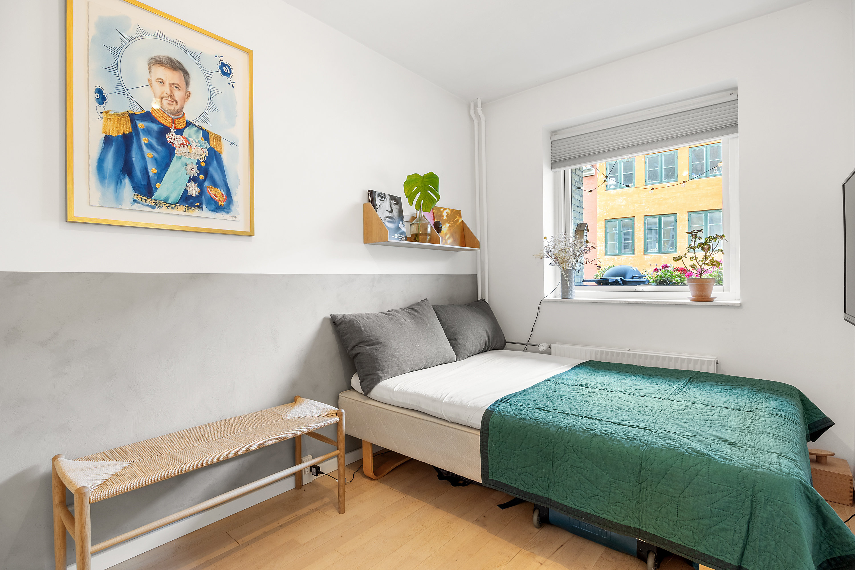 Fremhævet soveværelse billede i fuldskærmstilstand. Billede af Dronningensgade 18, 1. tv., 1420 København K